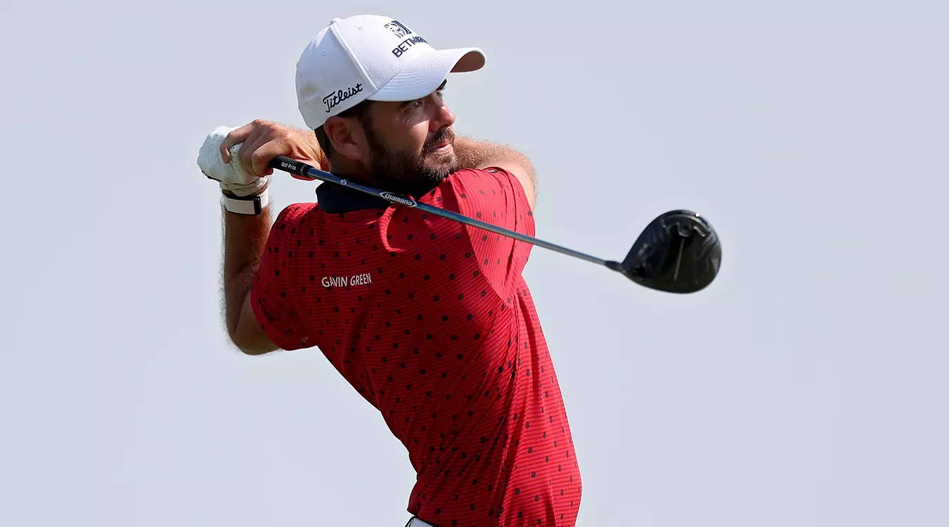 Troy Merritt Golf Side Swing Background