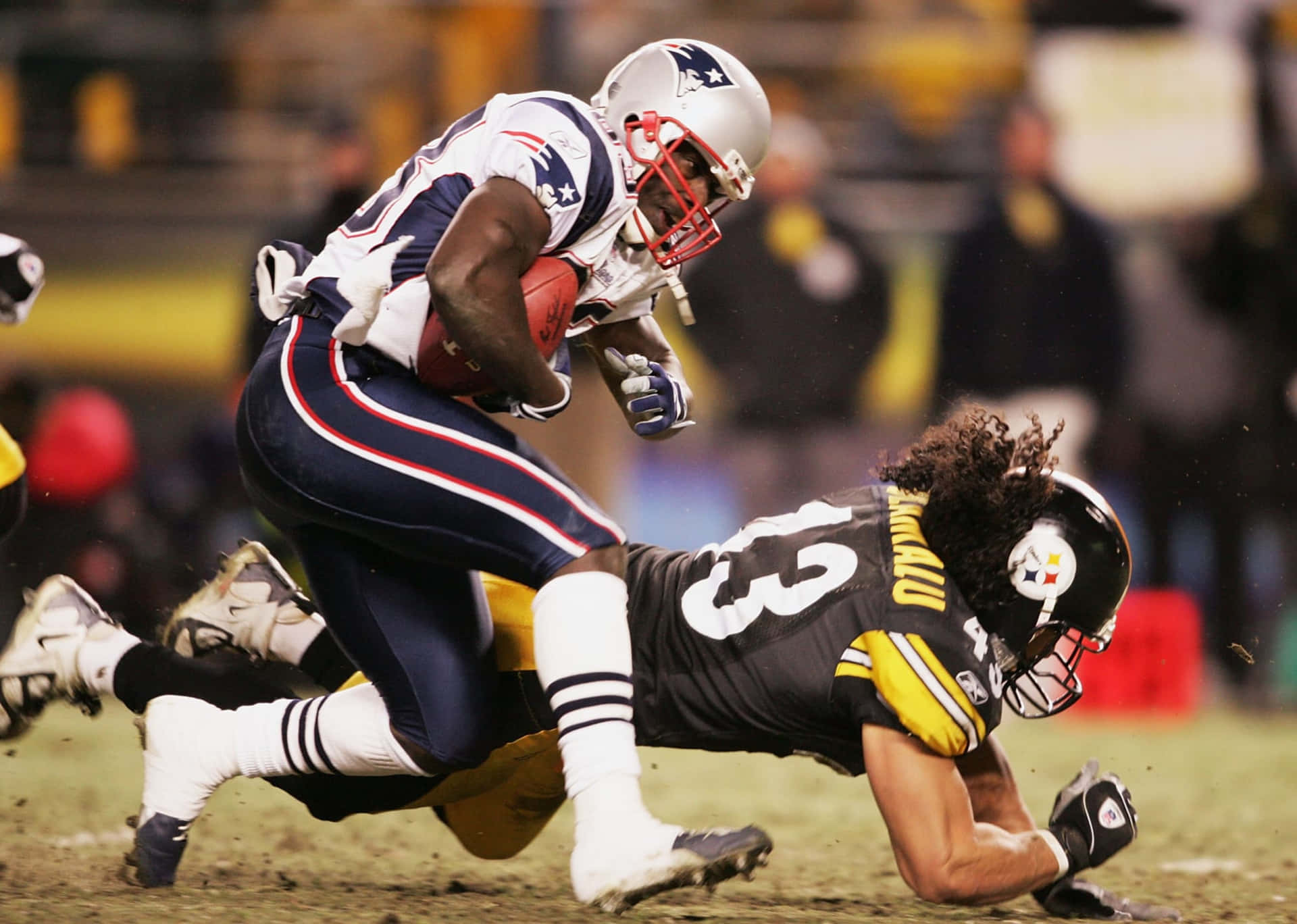 Troy Polamalu, Former All-pro Safety For The Pittsburgh Steelers Background