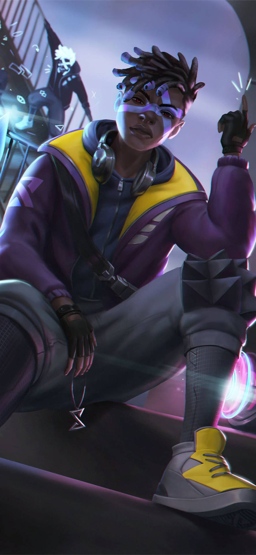 True Damage Ekko Lol Iphone Background