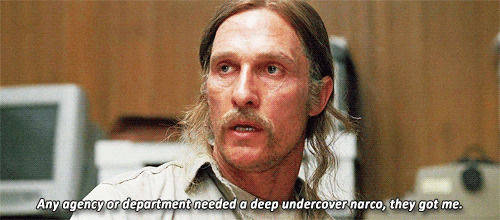 True Detective Matthew Mcconaughey As Rustin Cohle Background