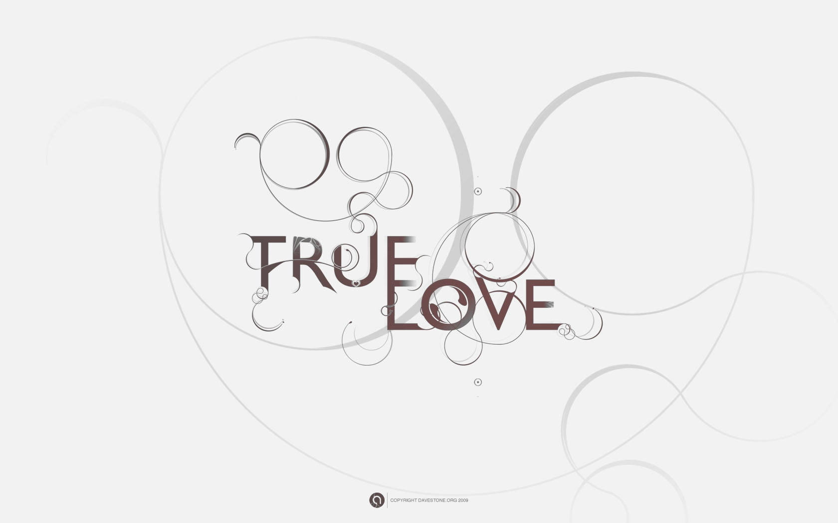 True Love Lettering Background