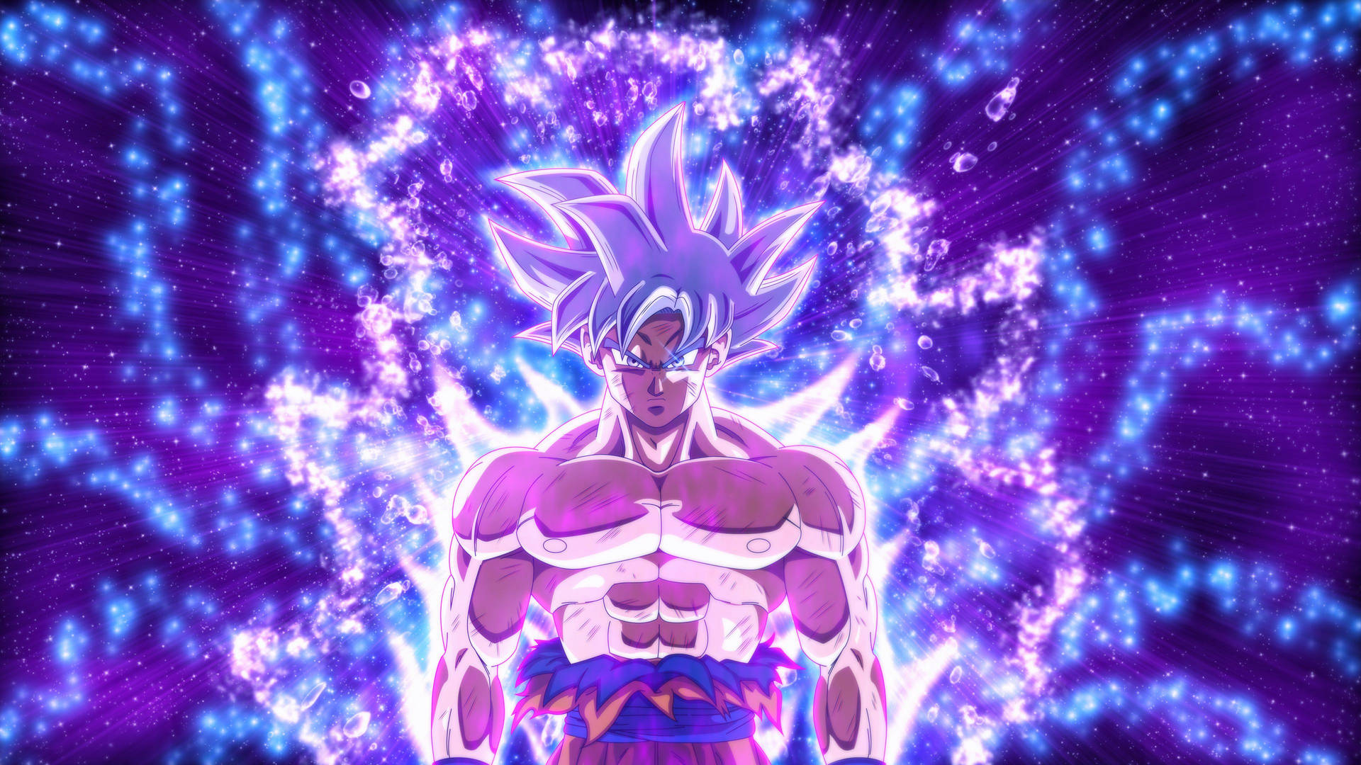 True Ultra Instinct Goku Dbz 4k Background