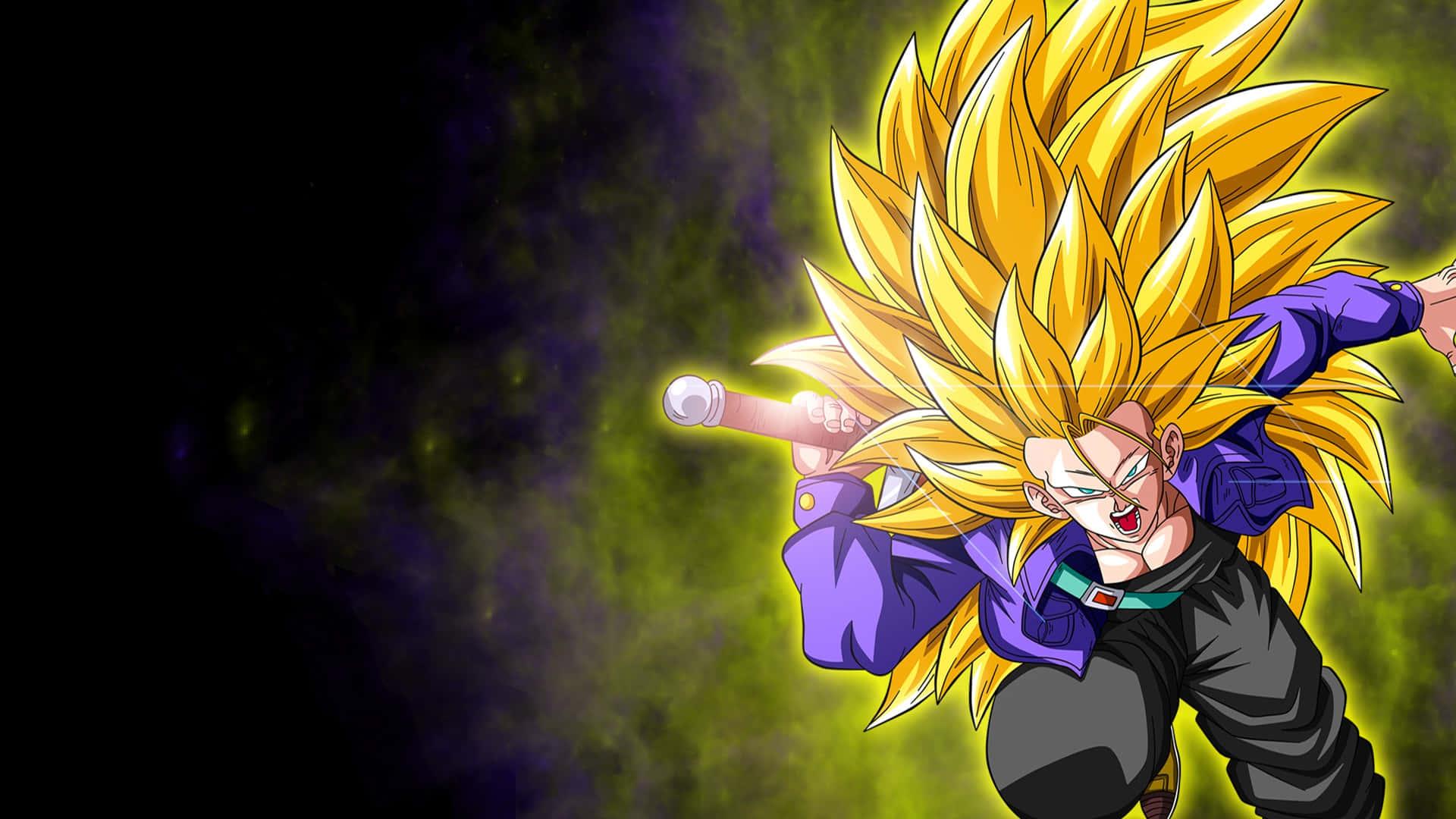 Trunks Unleashes His Full Power Background