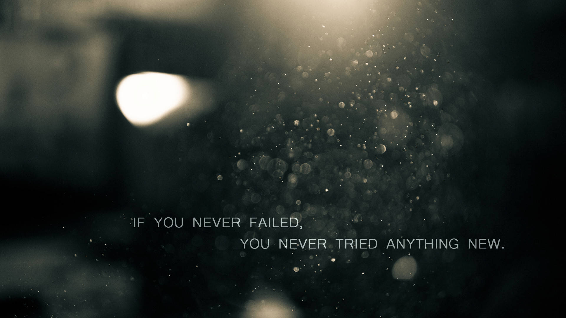 Trying New Things Motivational Desktop Background