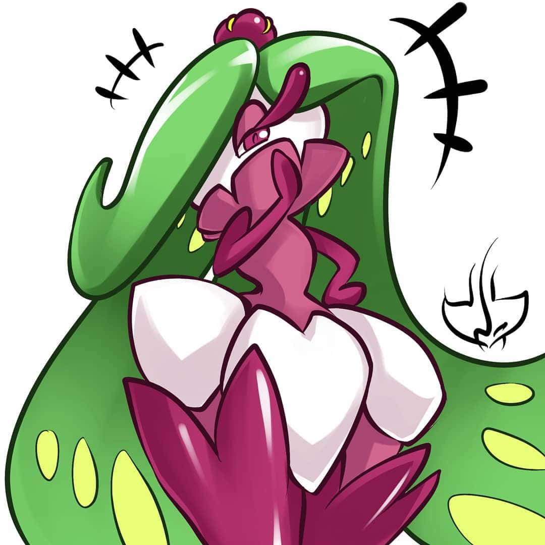 Tsareena Anime Style Artwork Background