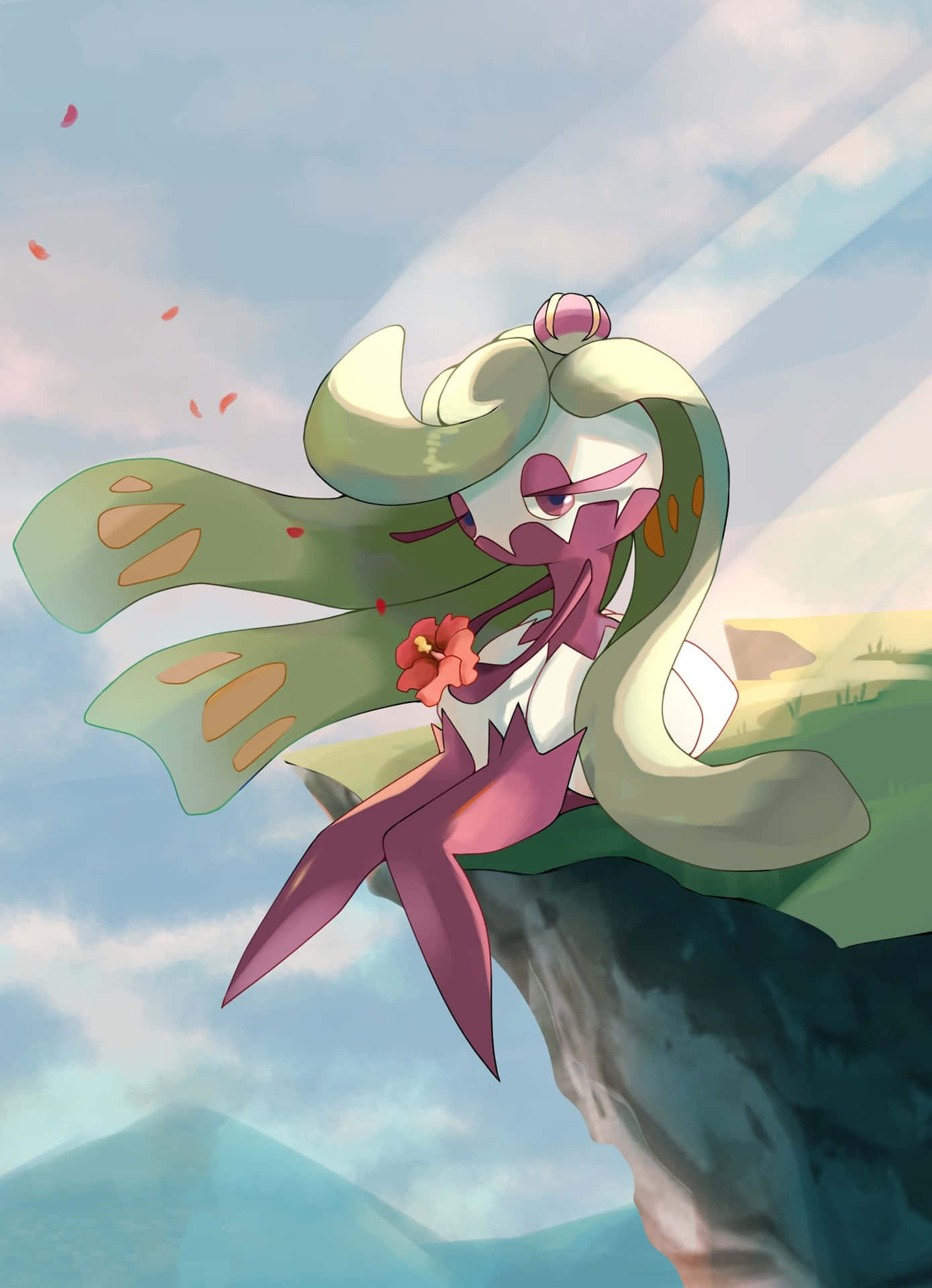Tsareena Pokemon Artwork