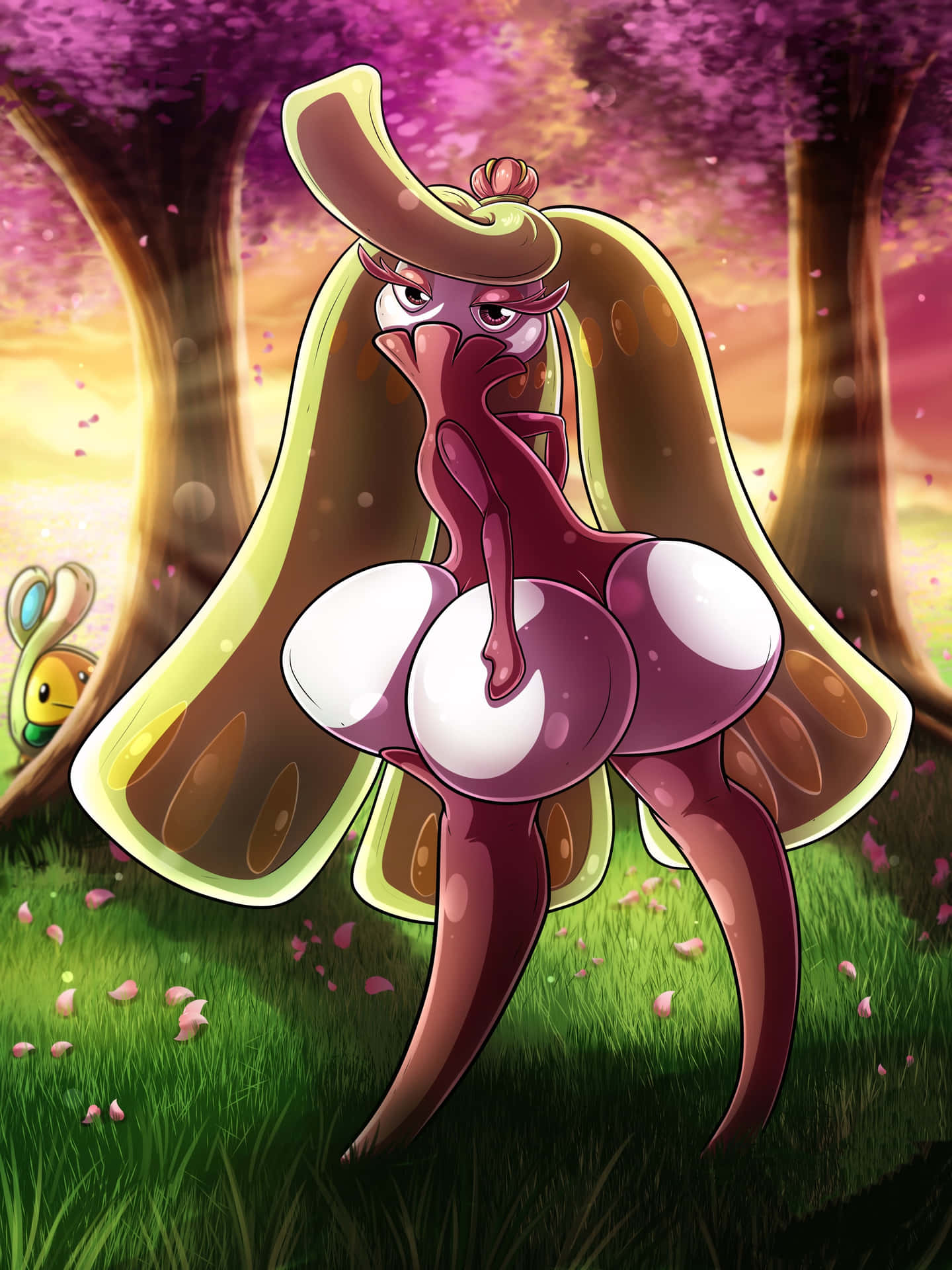 Tsareena Pokemon Artwork