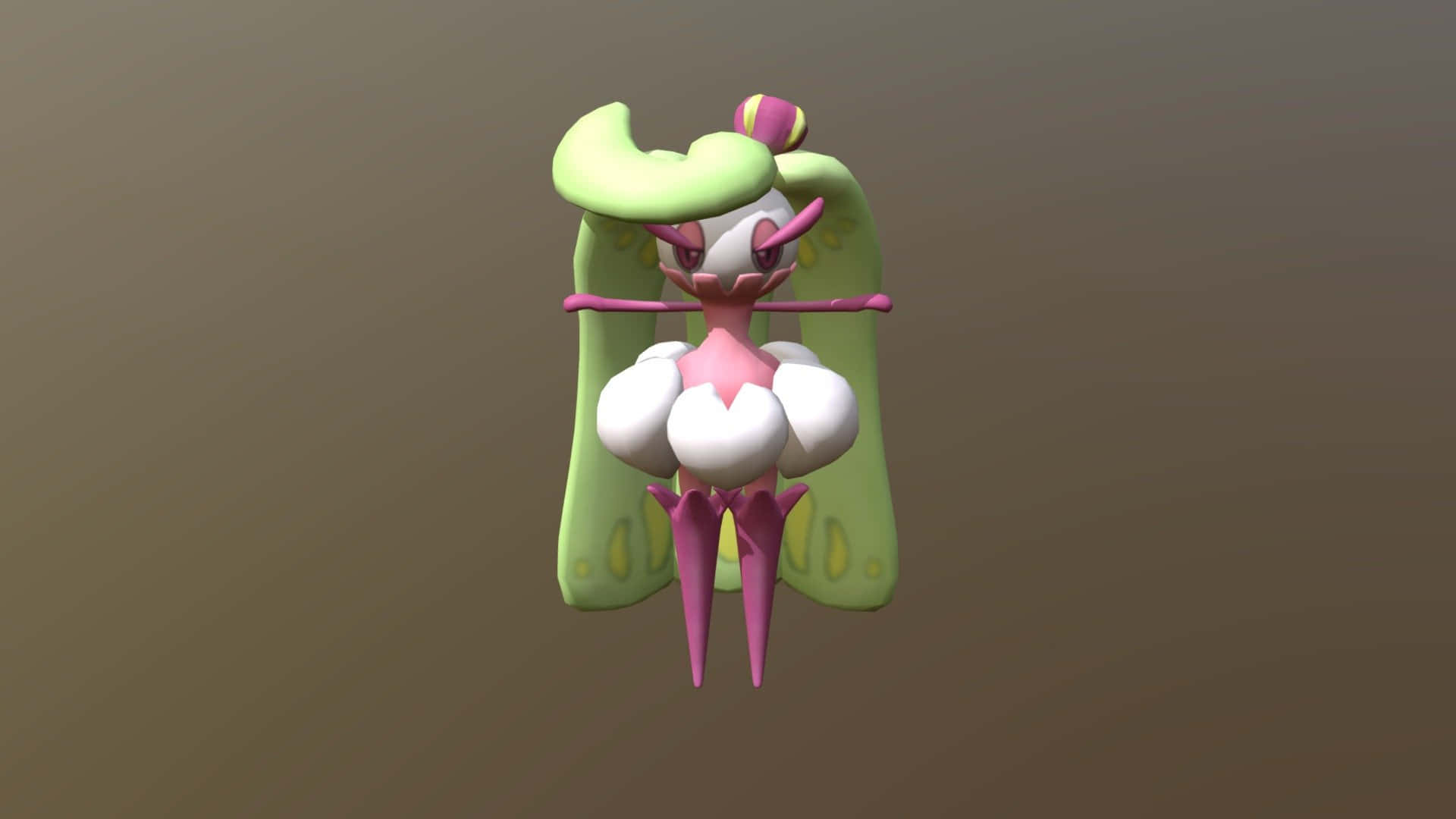 Tsareena Pokemon Character Render Background