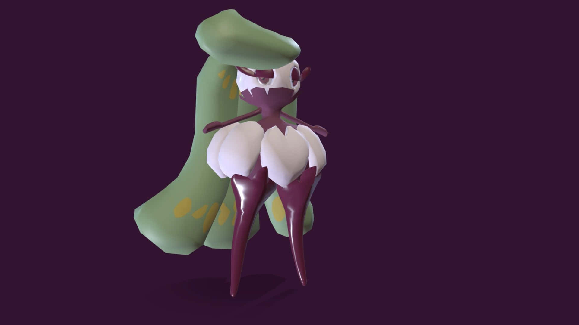 Tsareena Pokemon Character Render Background