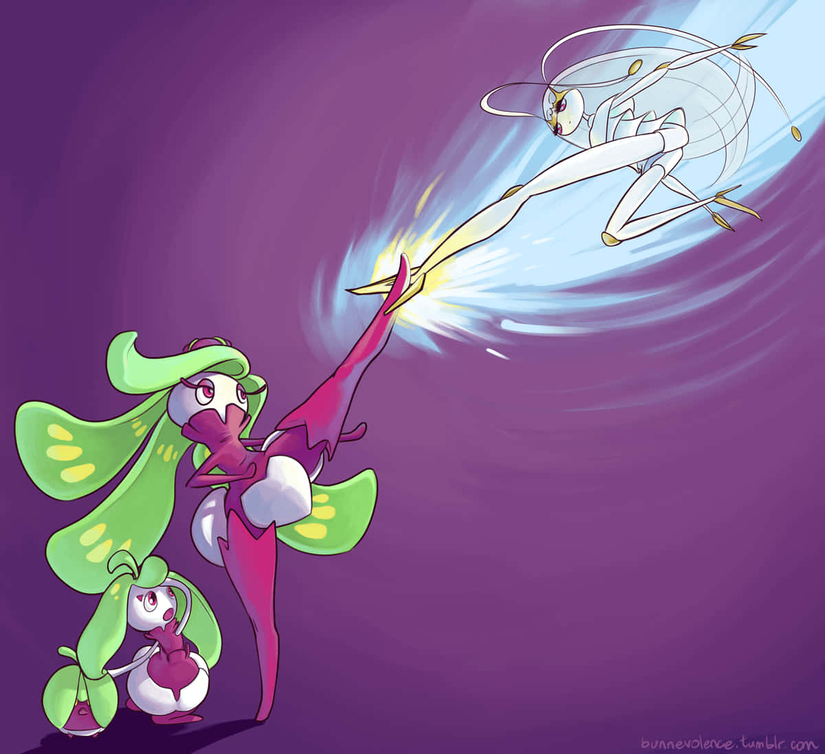 Tsareenaand Steenee Battle Scene Background