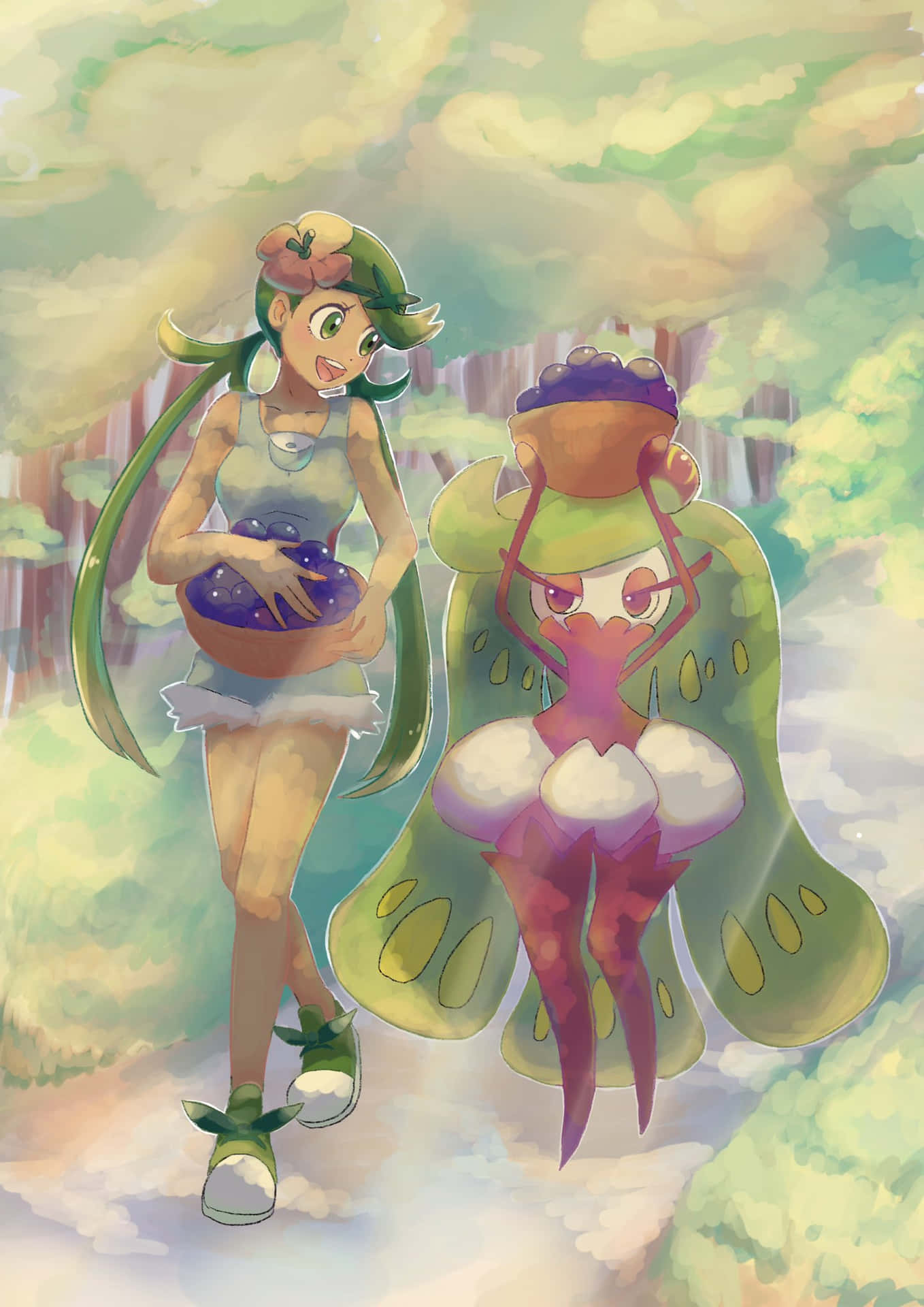 Tsareenaand Trainer Forest Stroll Background