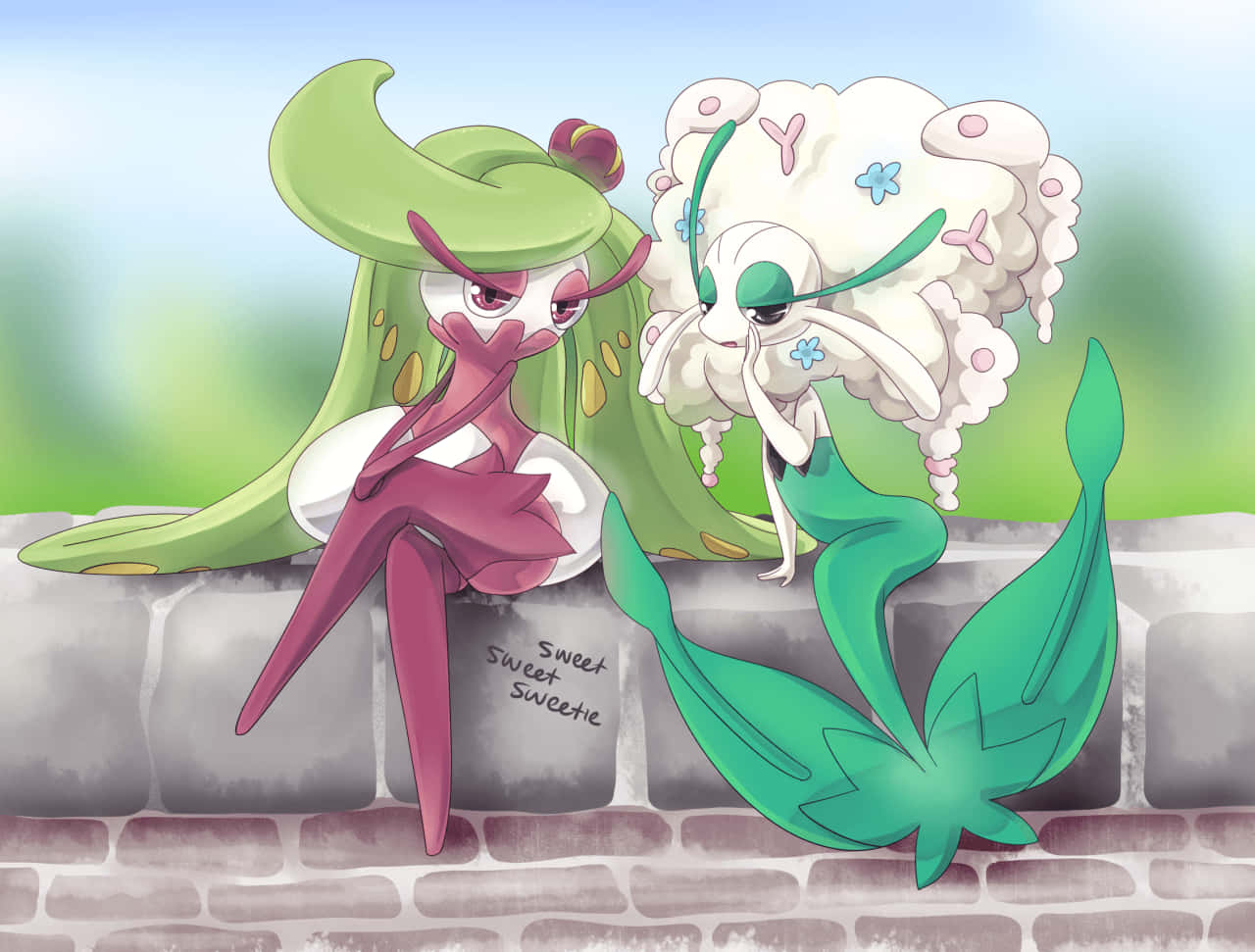 Tsareenaand Whimsicott Friendship Background