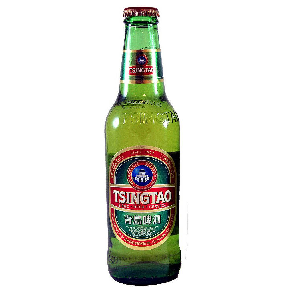 Tsingtao Beer In China Background