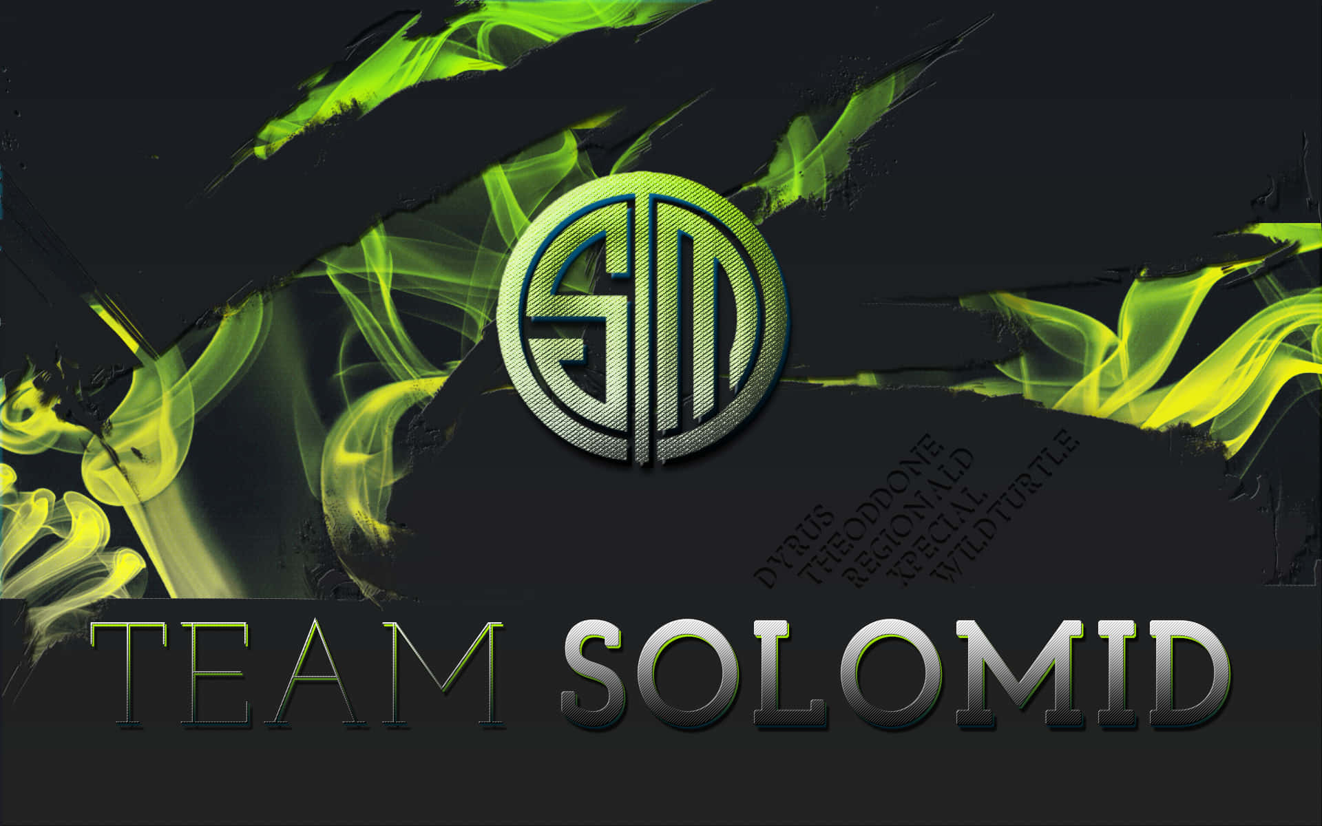 Tsm Green Smoke Shards Background