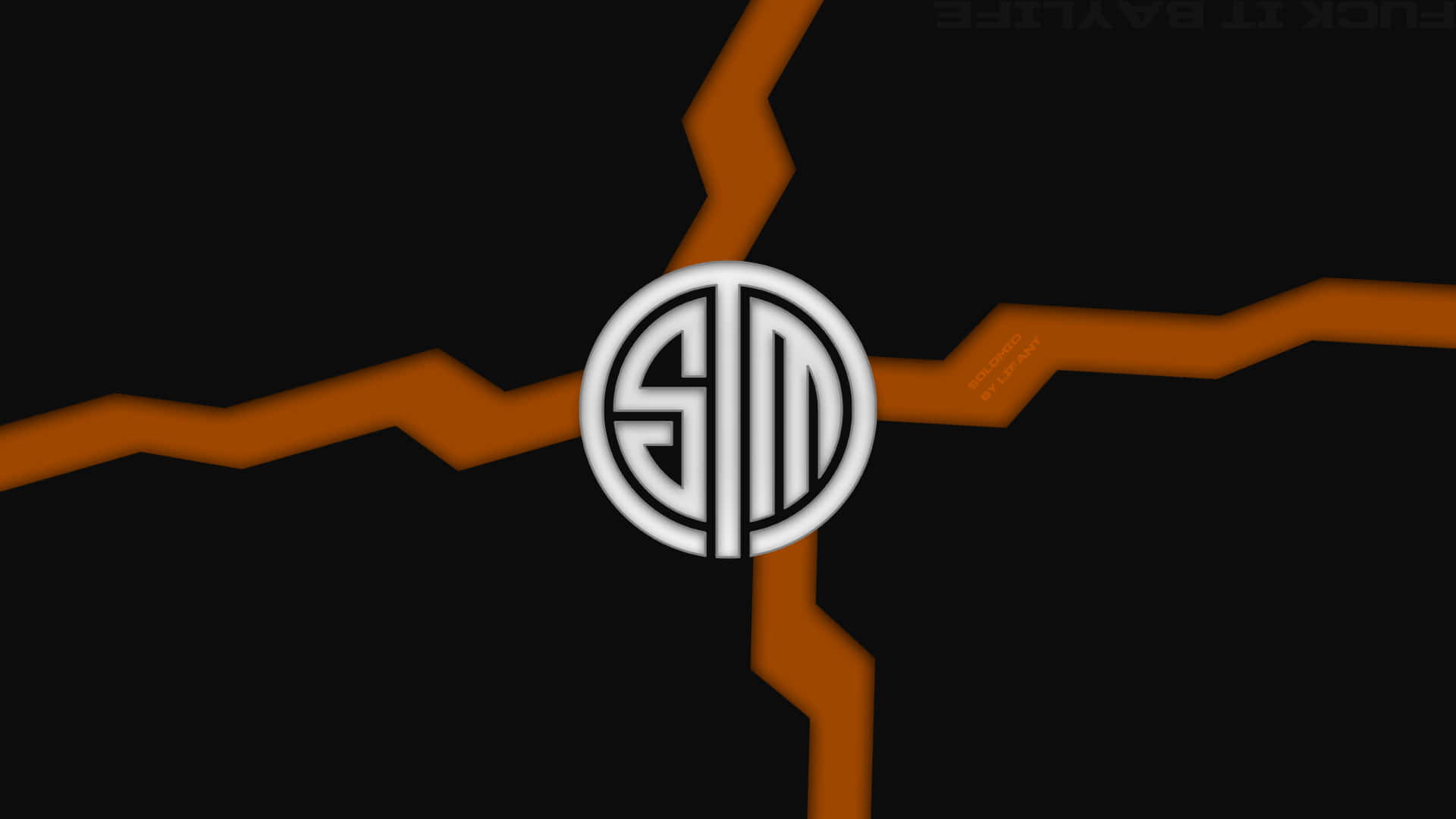 Tsm Logo With Orange Cross Background