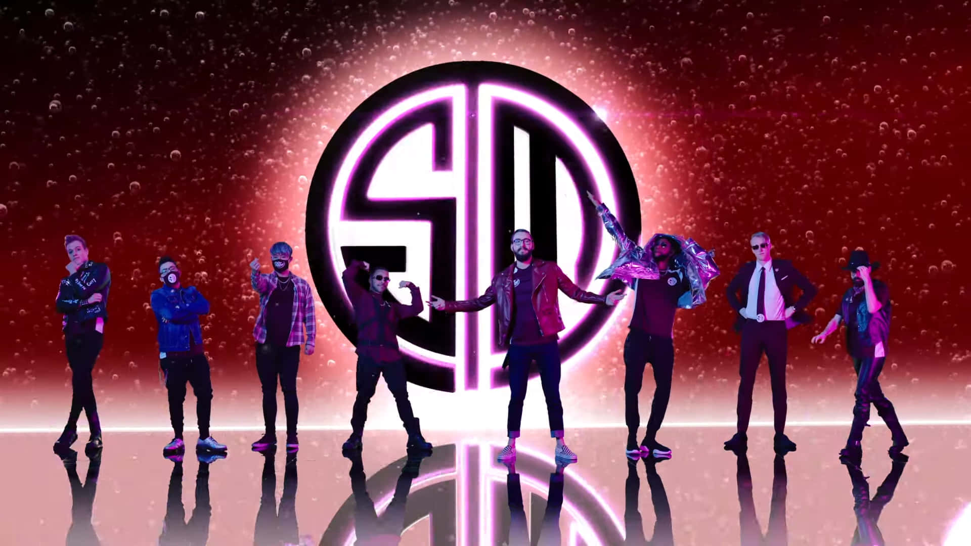 Tsm Players Posing Background