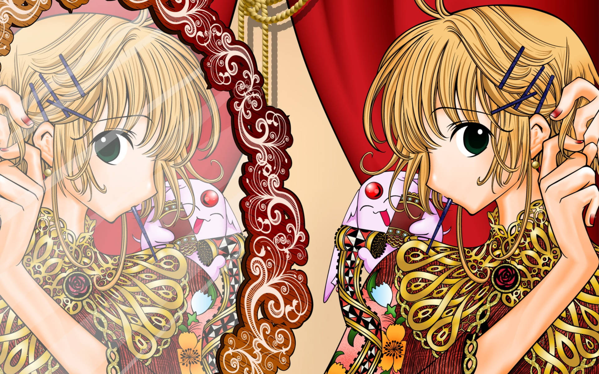 Tsubasa Reservoir Chronicle Princess Mirror Background
