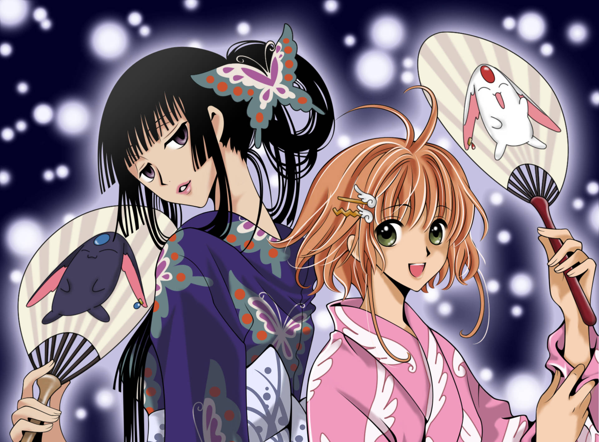 Tsubasa Reservoir Chronicle Sakura And Witch Background