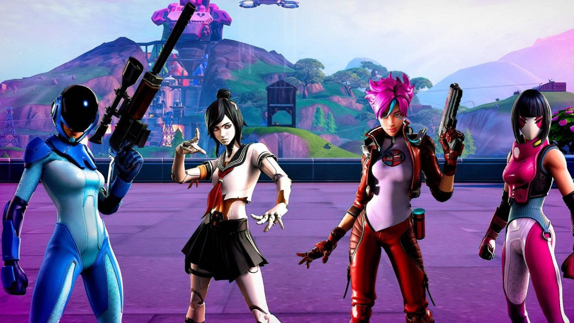 Tsuki Fortnite Battle Royale Season 9 Background