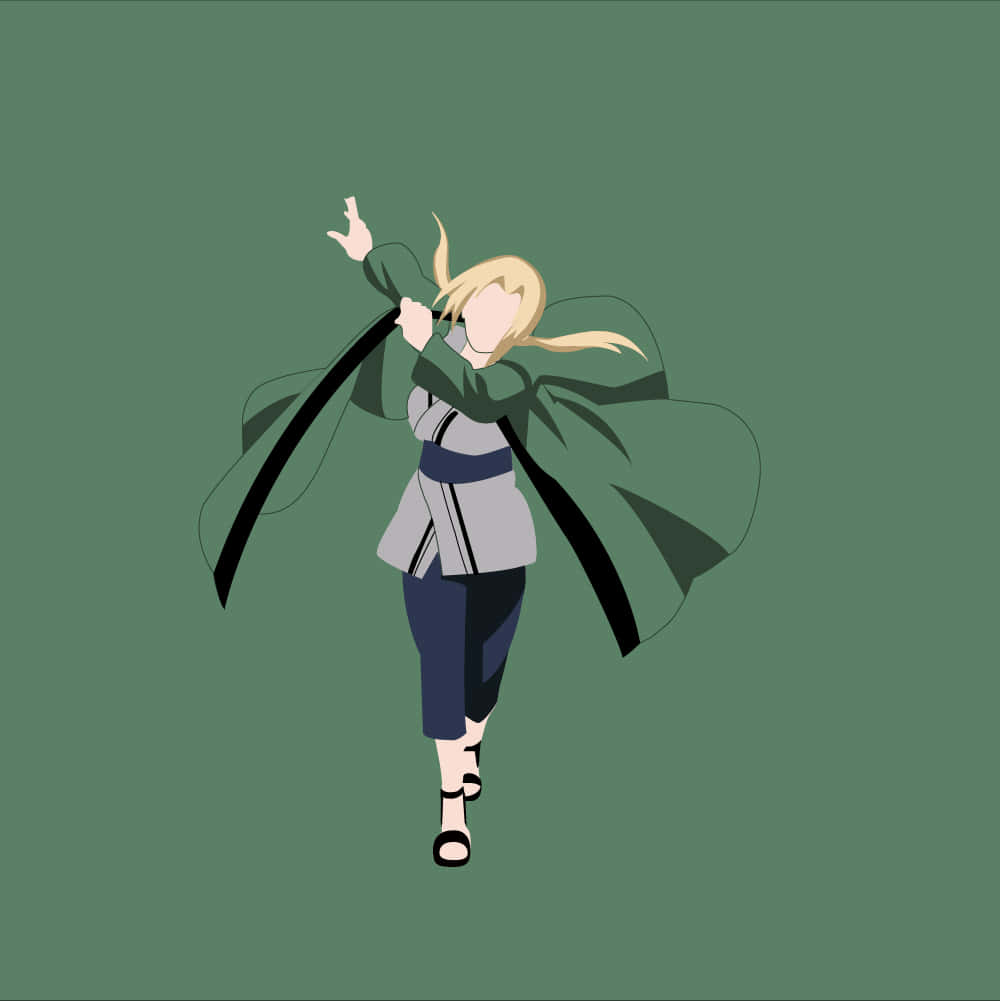 Tsunade Iphone Minimalist Background