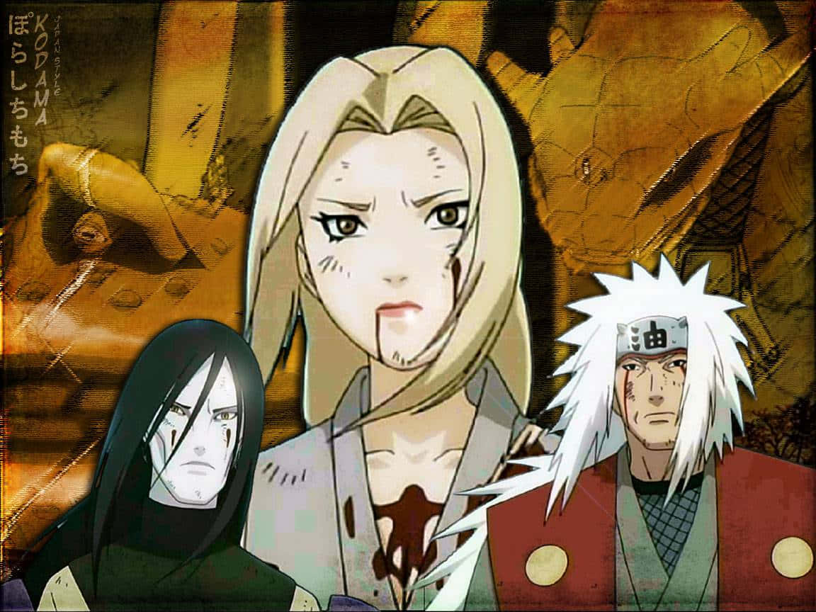 Tsunade Jiraiya And Orochimaru Iphone Background