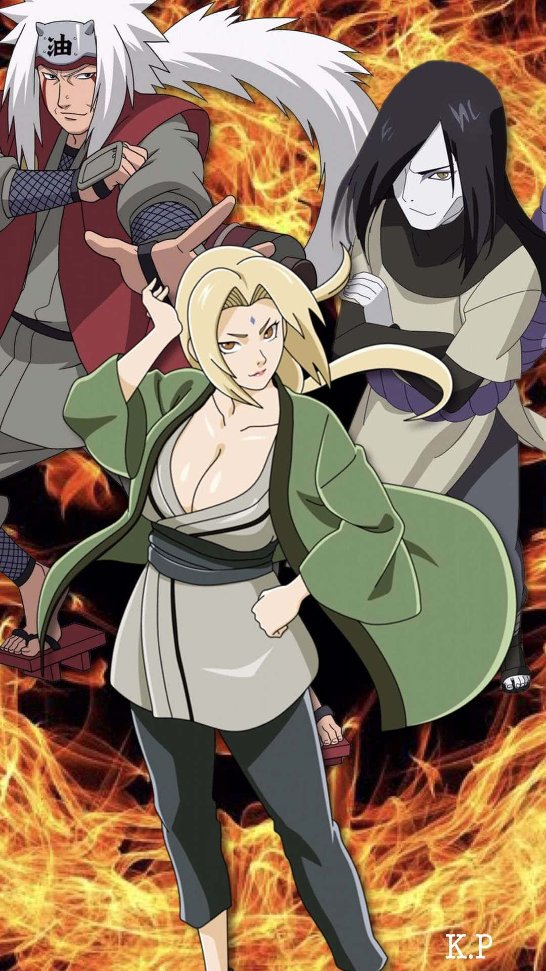 Tsunade Team Iphone Background