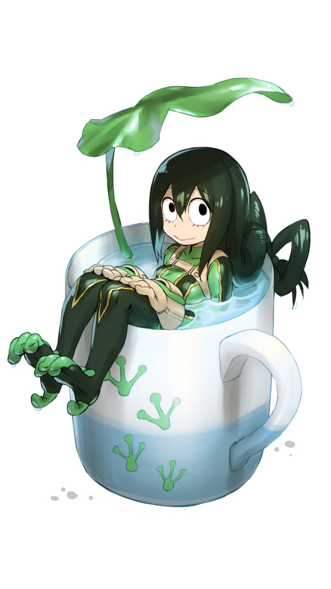 Tsuyu Asui My Hero Academia Iphone Background