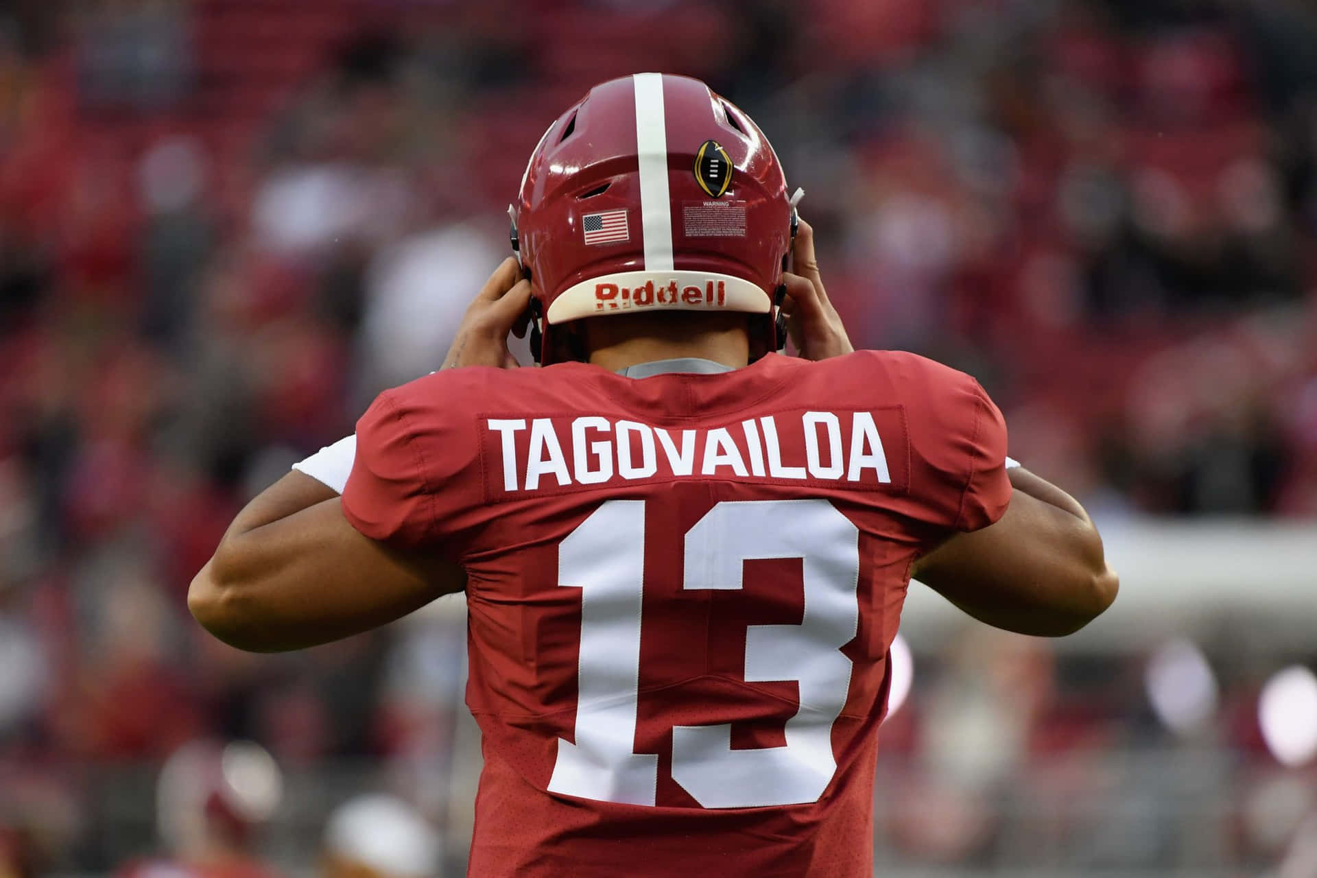 Tua Tagovailoa Jersey Name Background