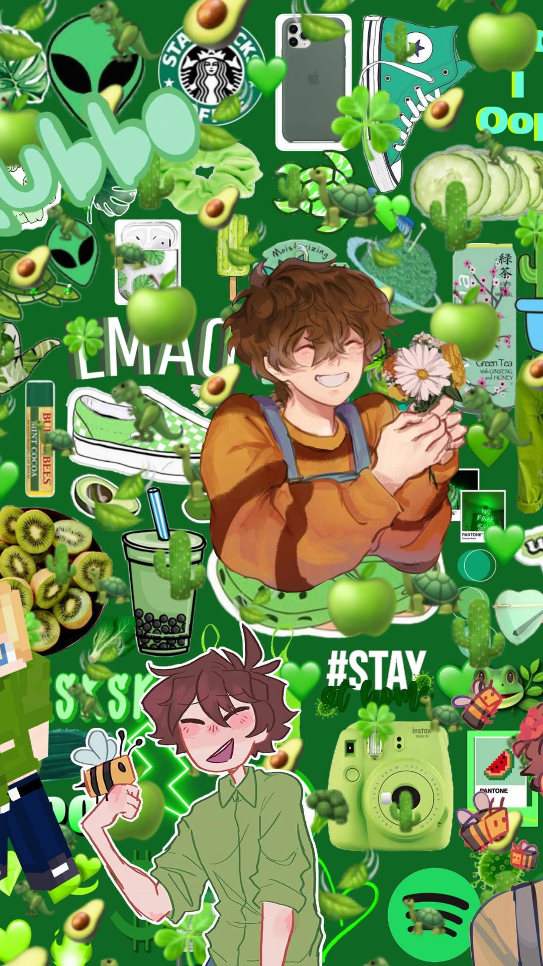 Tubbo Green Aesthetic