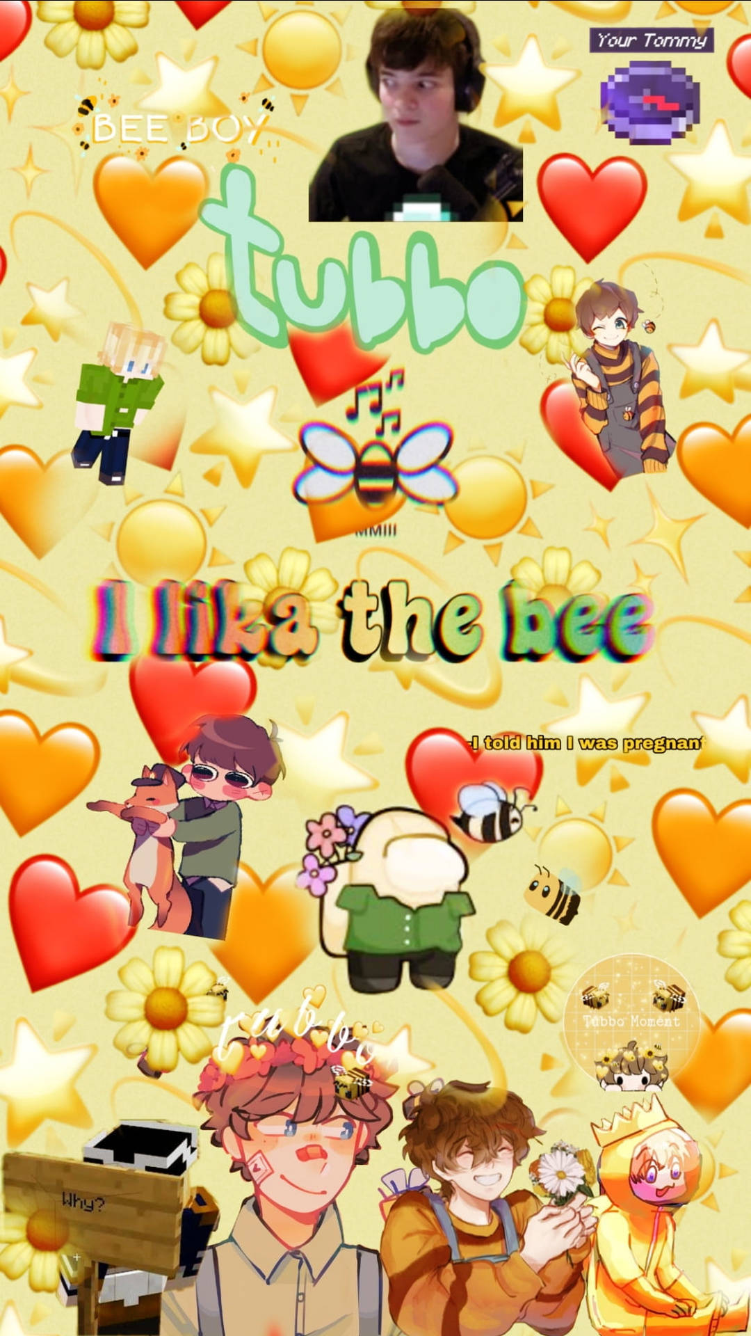 Tubbo I Lika The Bee Background