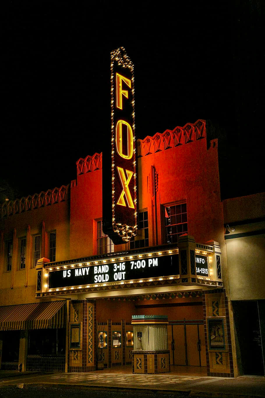 Tucson Fox Theater Background