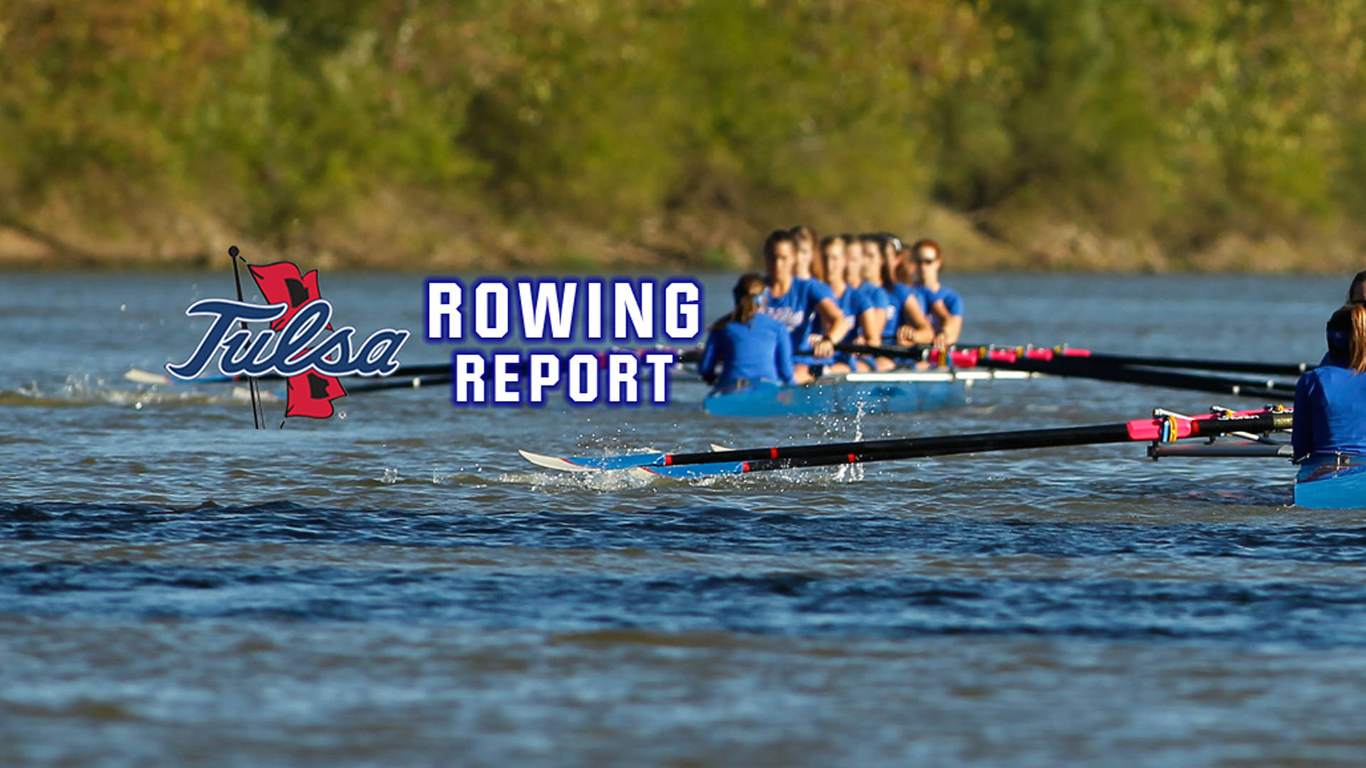 Tulsa Rowing Sports Poster Background