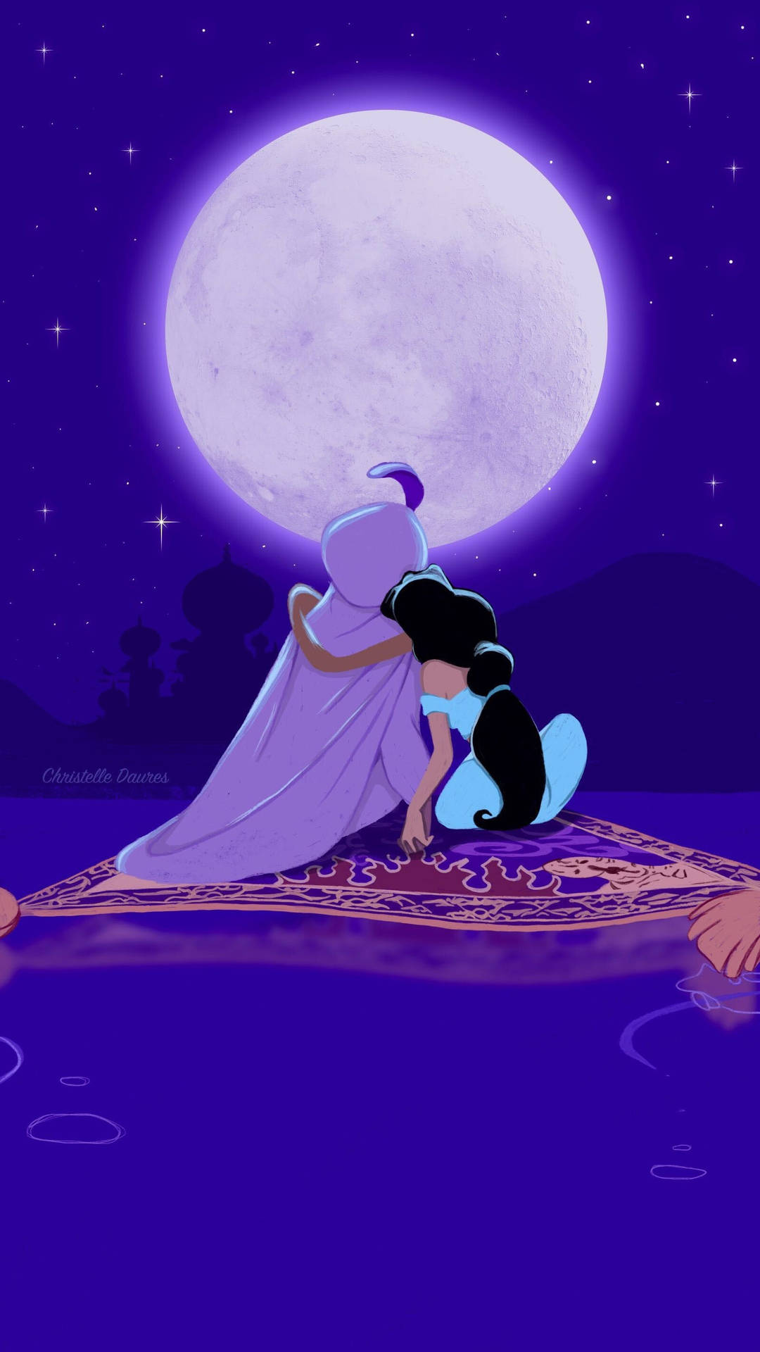 Tumblr Aesthetic Aladdin And Jasmine Background