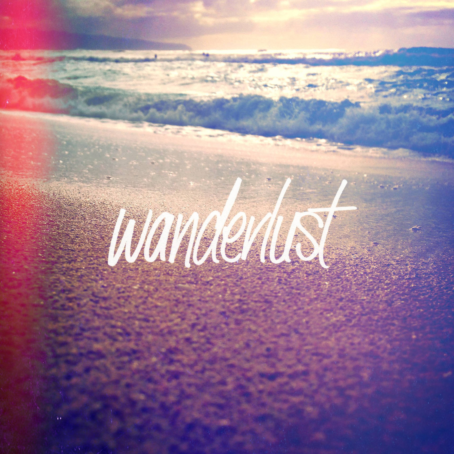 Tumblr Wanderlust Beach Background