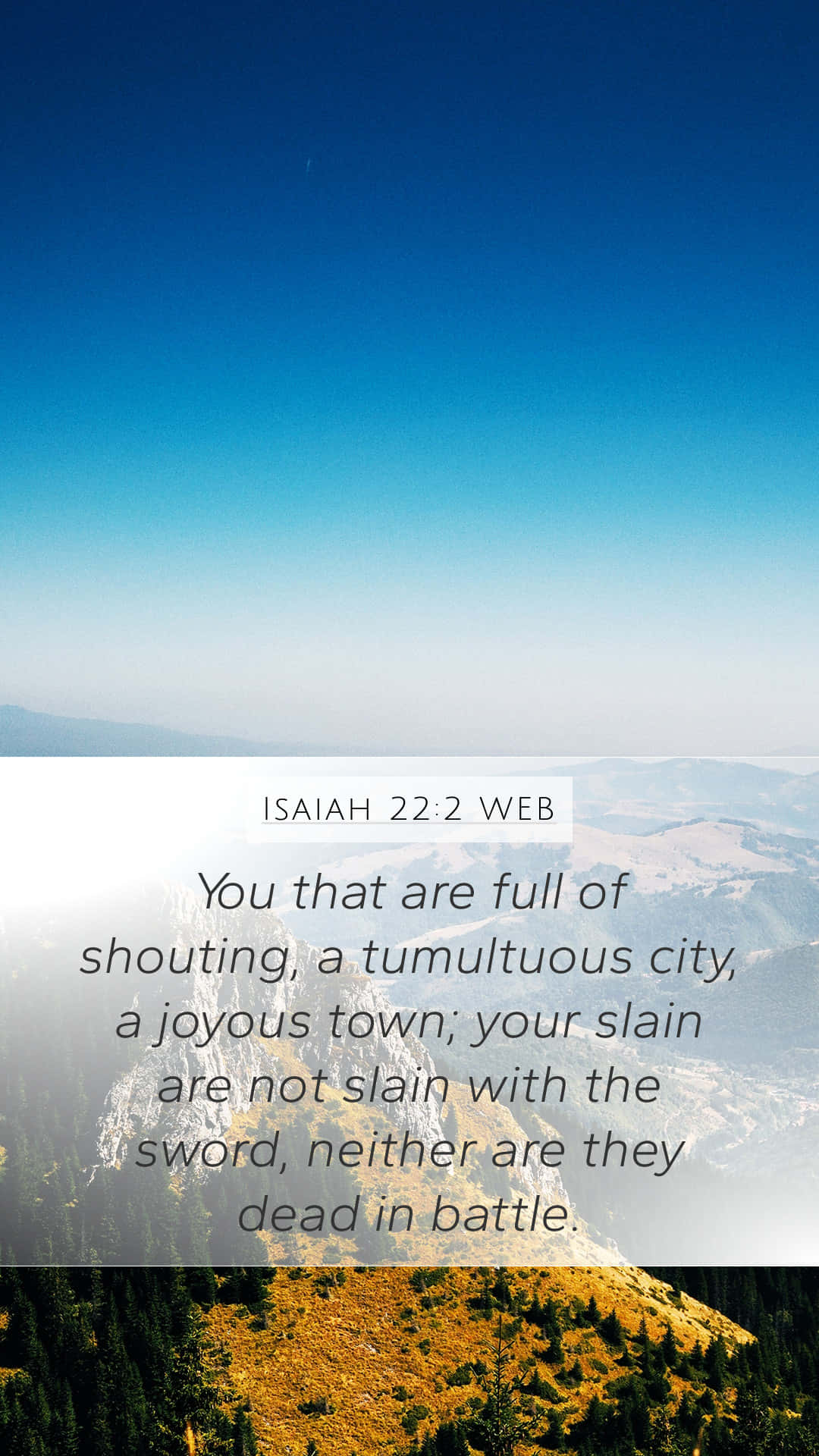 Tumultuous Bible Quote Background
