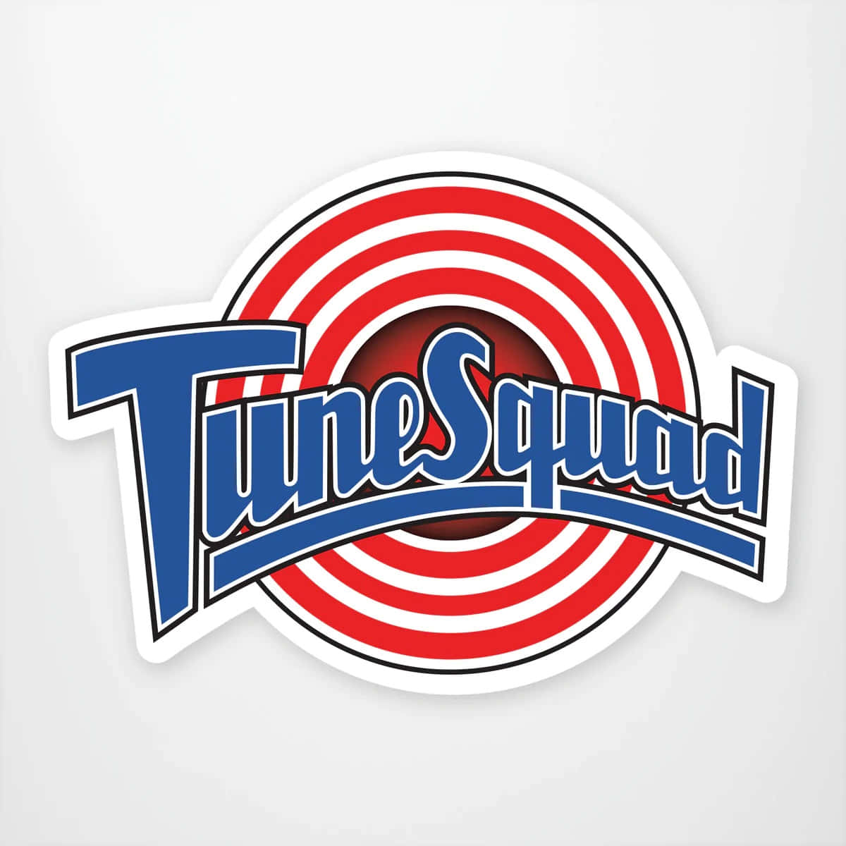 Tune Squad Logo On A White Background Background