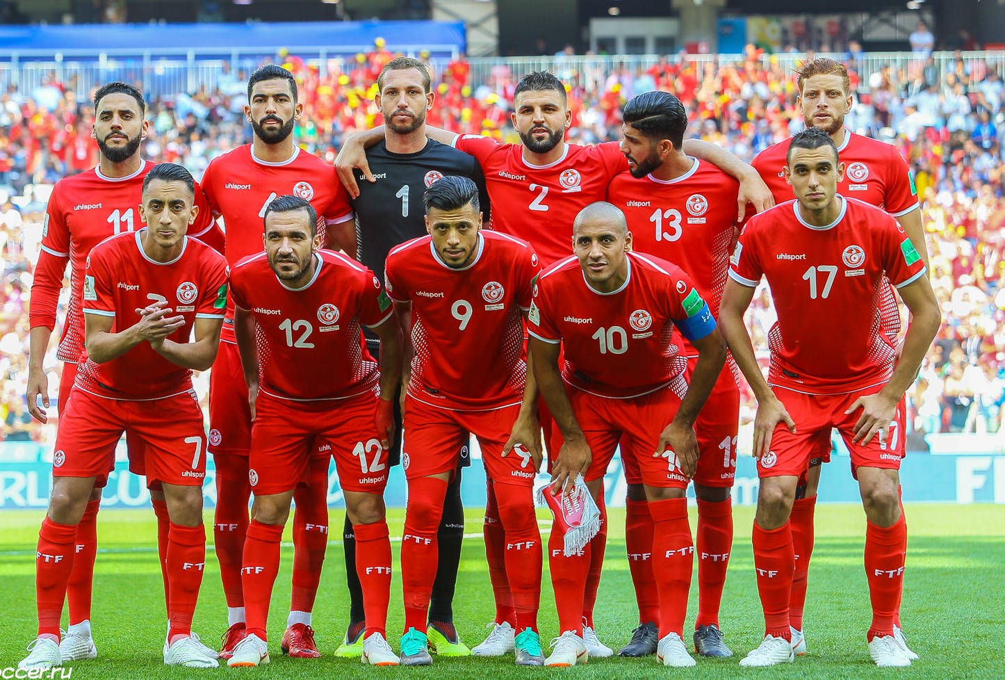 Tunisia National Football Team Players 2018 World Cup Background