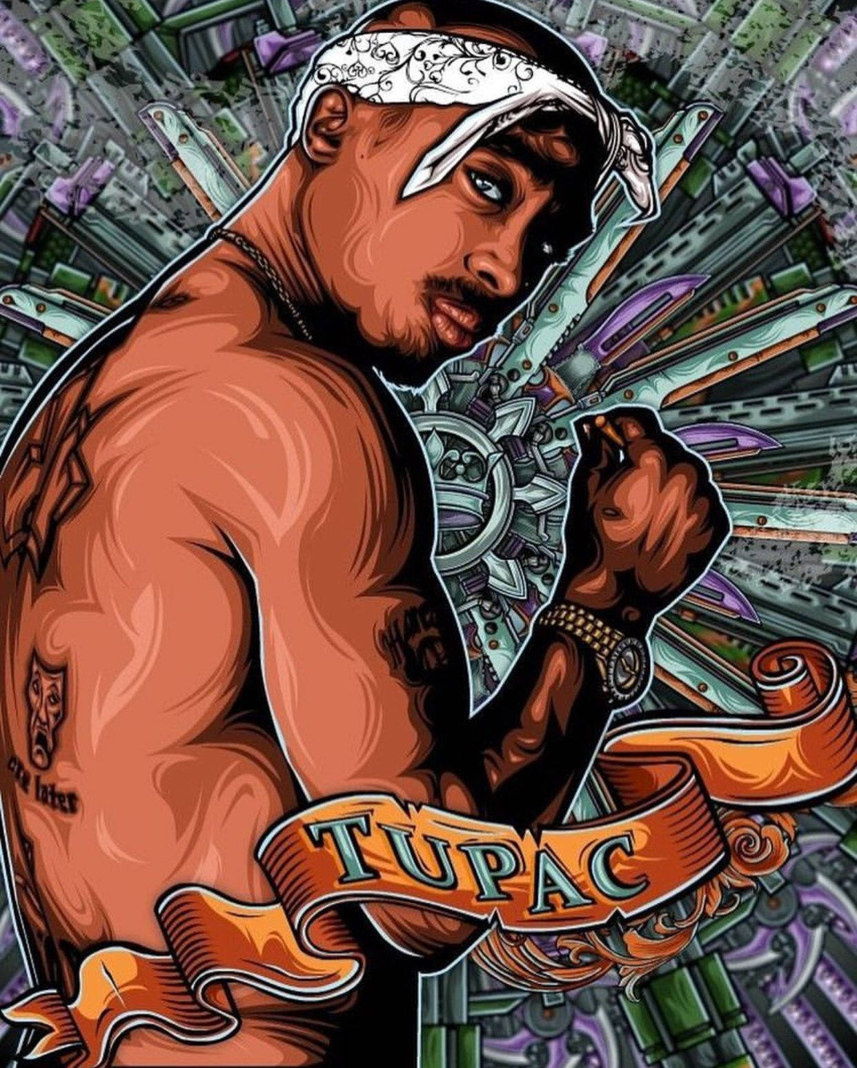 Tupac - Tupac - Tupac - Tupac - Tupac - T Background