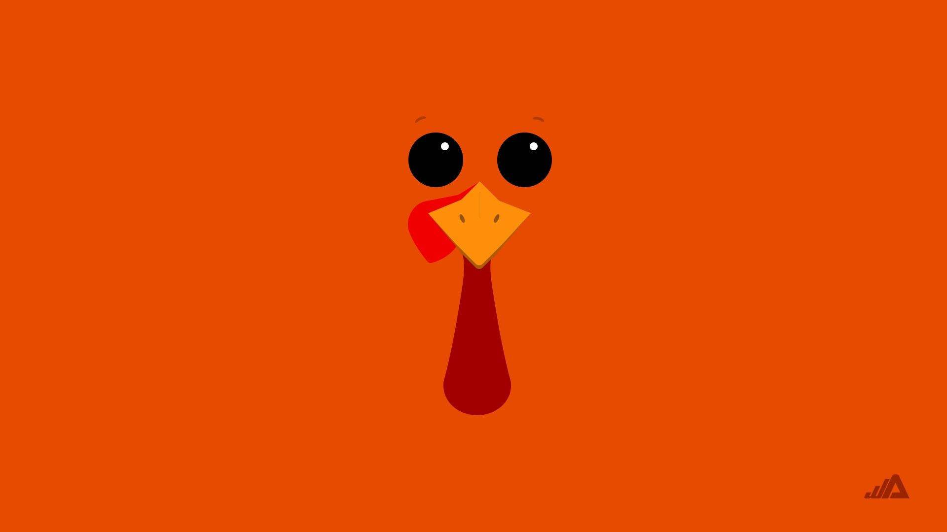 Turkey Thanksgiving Vector Art Background