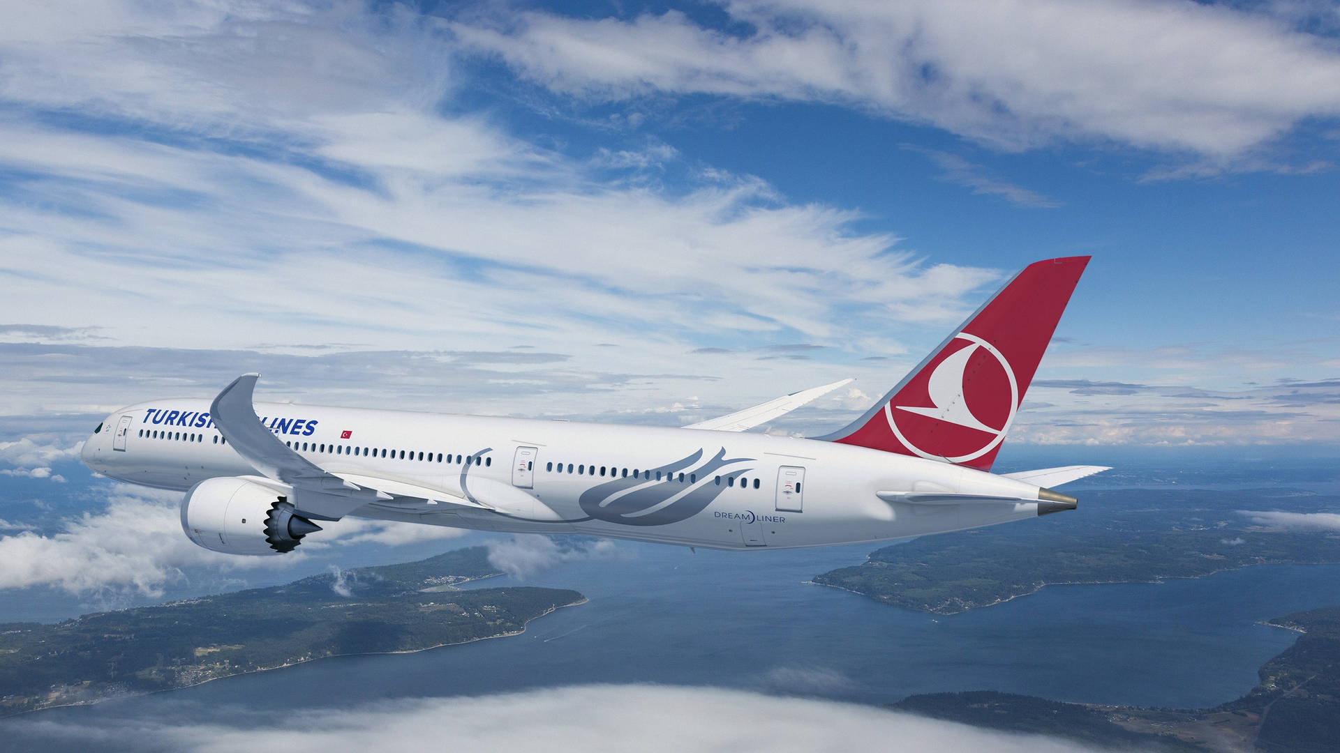 Turkish Airlines 787-9 Dreamliner Background