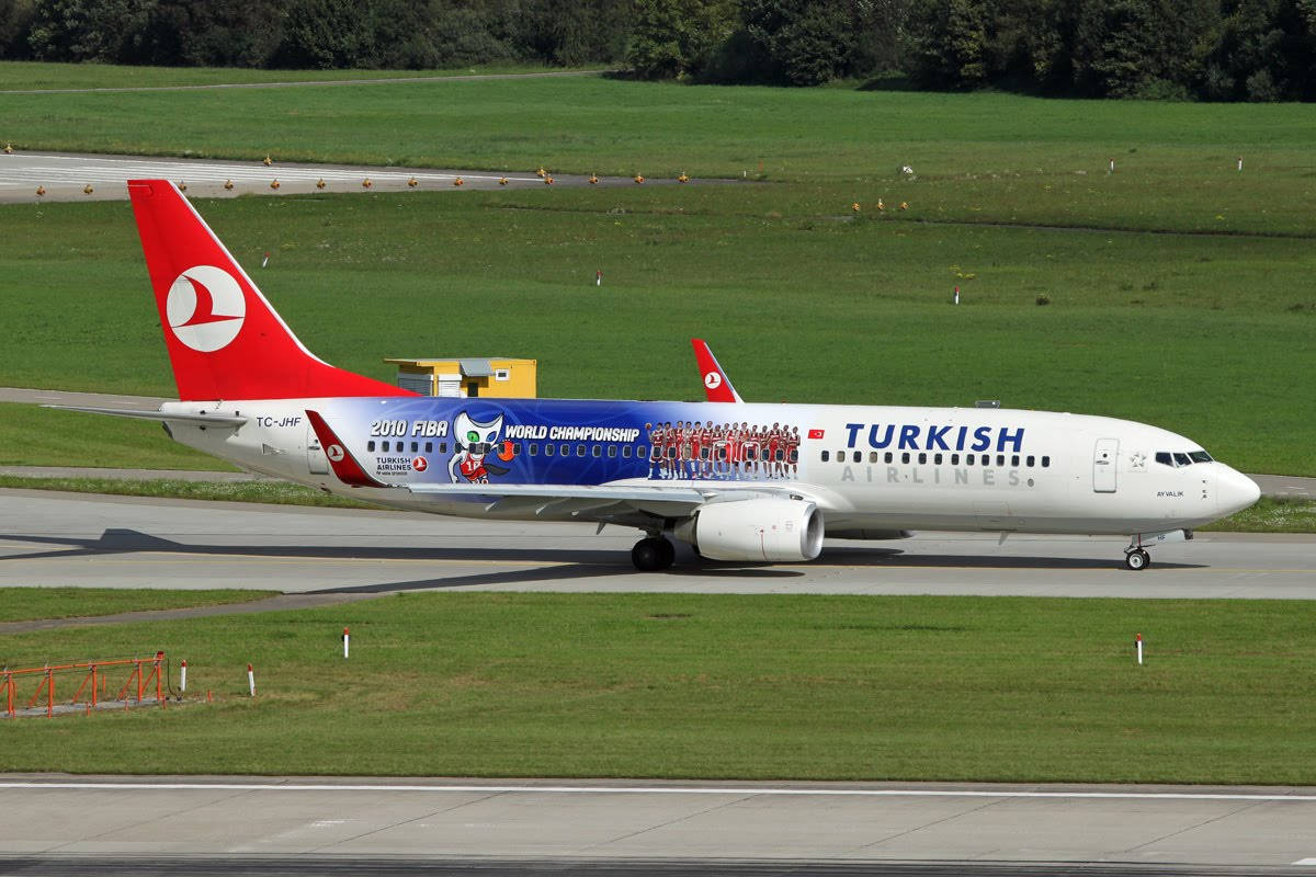 Turkish Airlines Boeing 737-8f2 Background