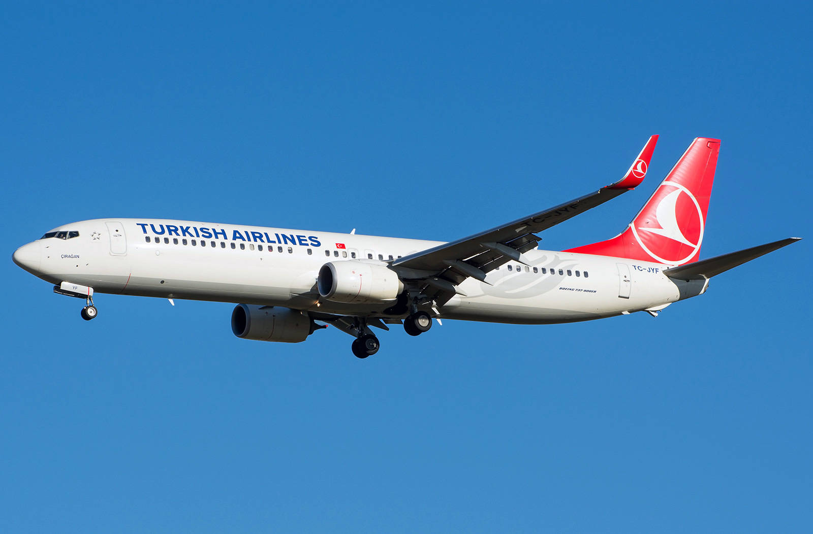 Turkish Airlines Boeing 737-9f2 Background