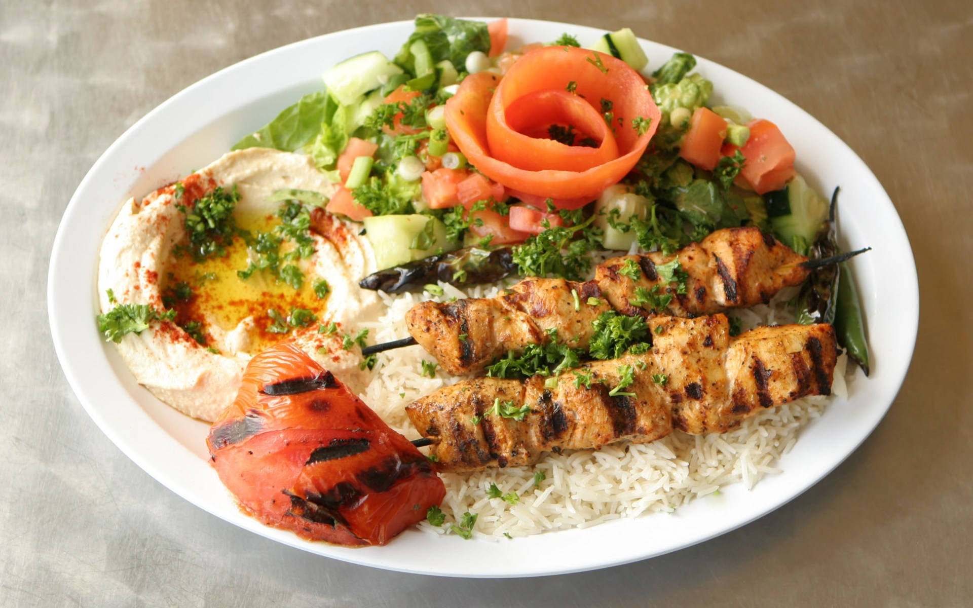 Turkish Kebab Meat Meal