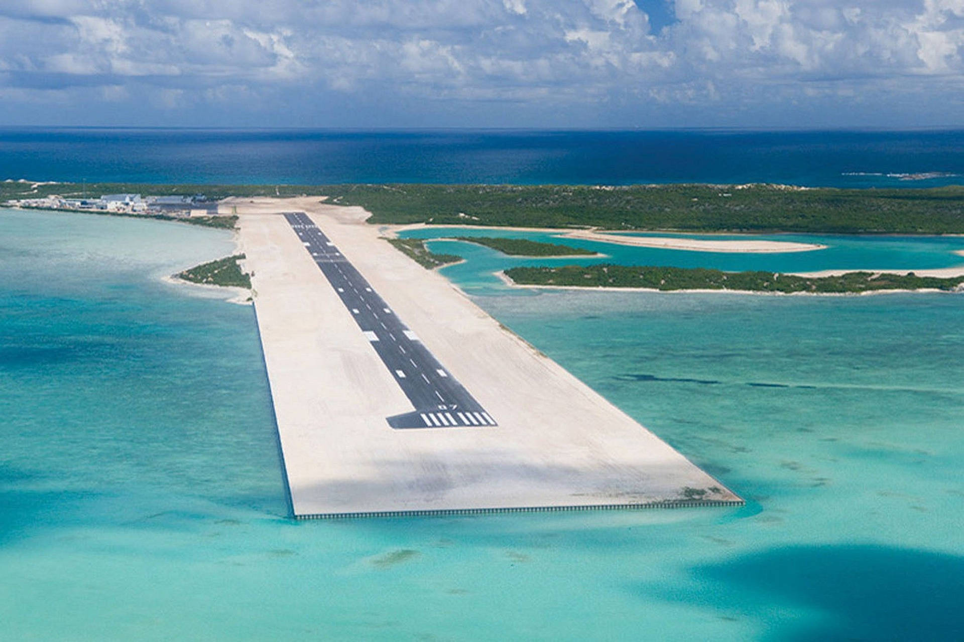 Turks And Caicos Airport Background