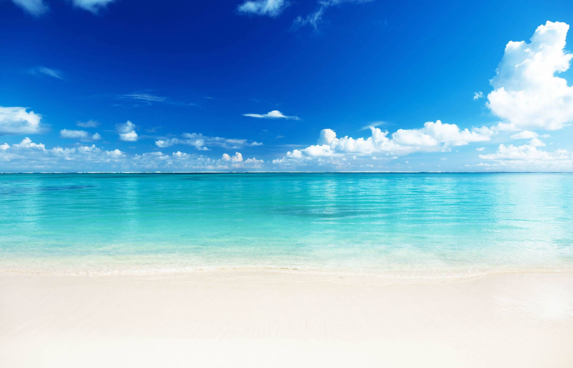 Turks And Caicos Calm Sea Background