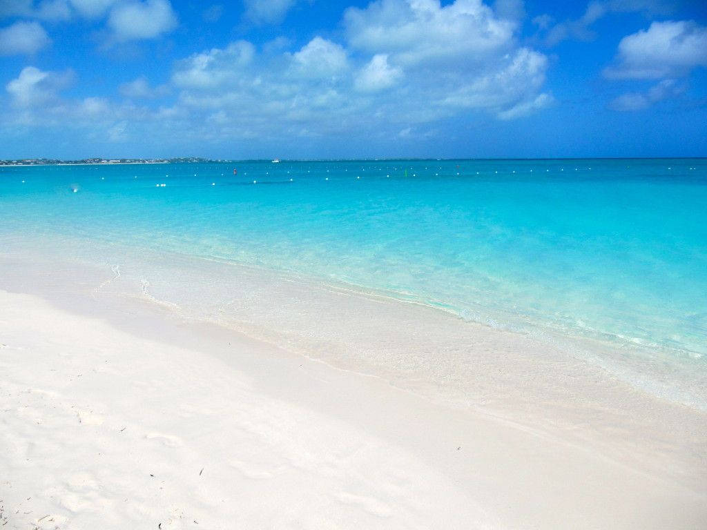 Turks And Caicos Clear Beach Background
