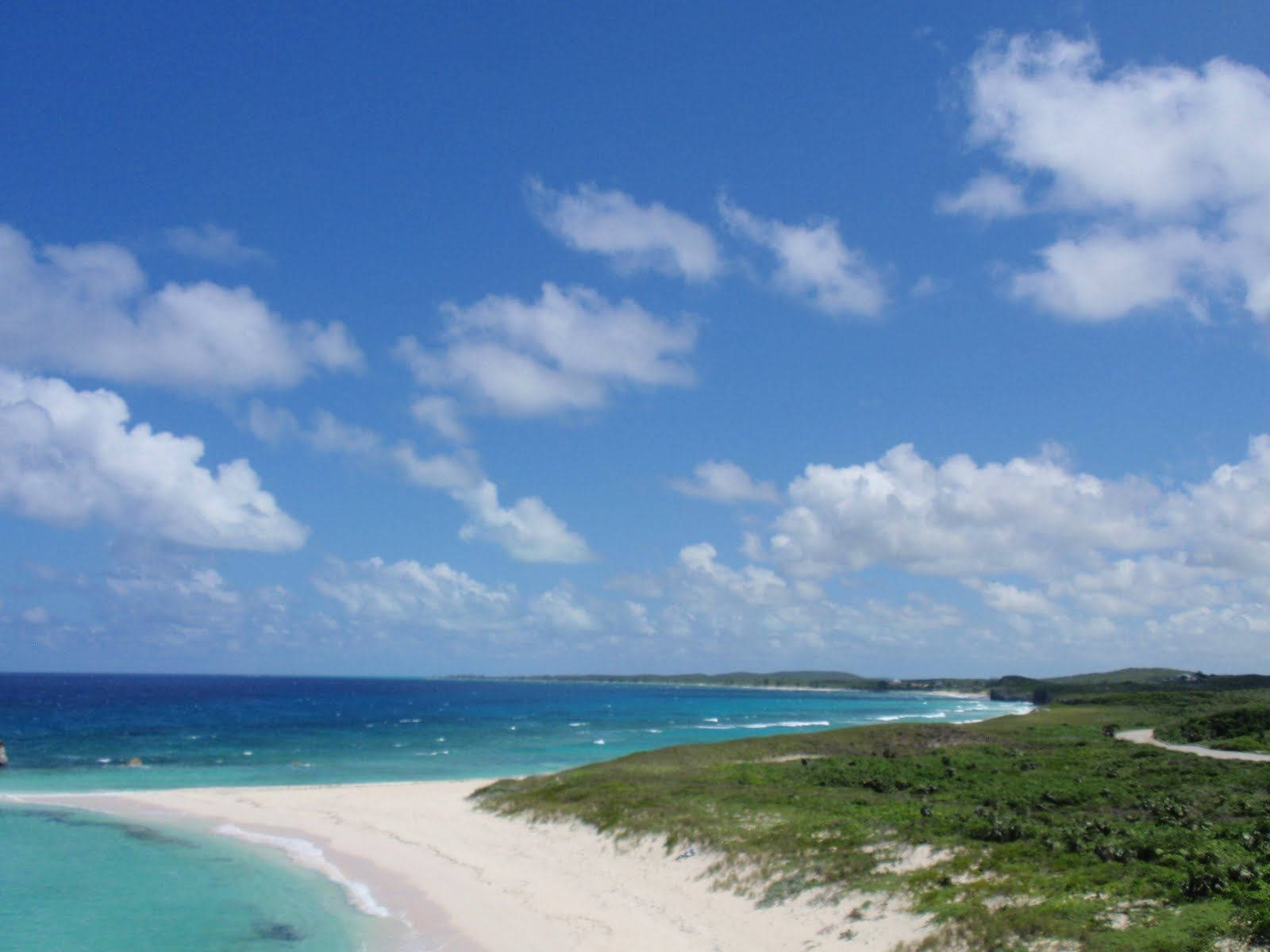 Turks And Caicos Seaside Background