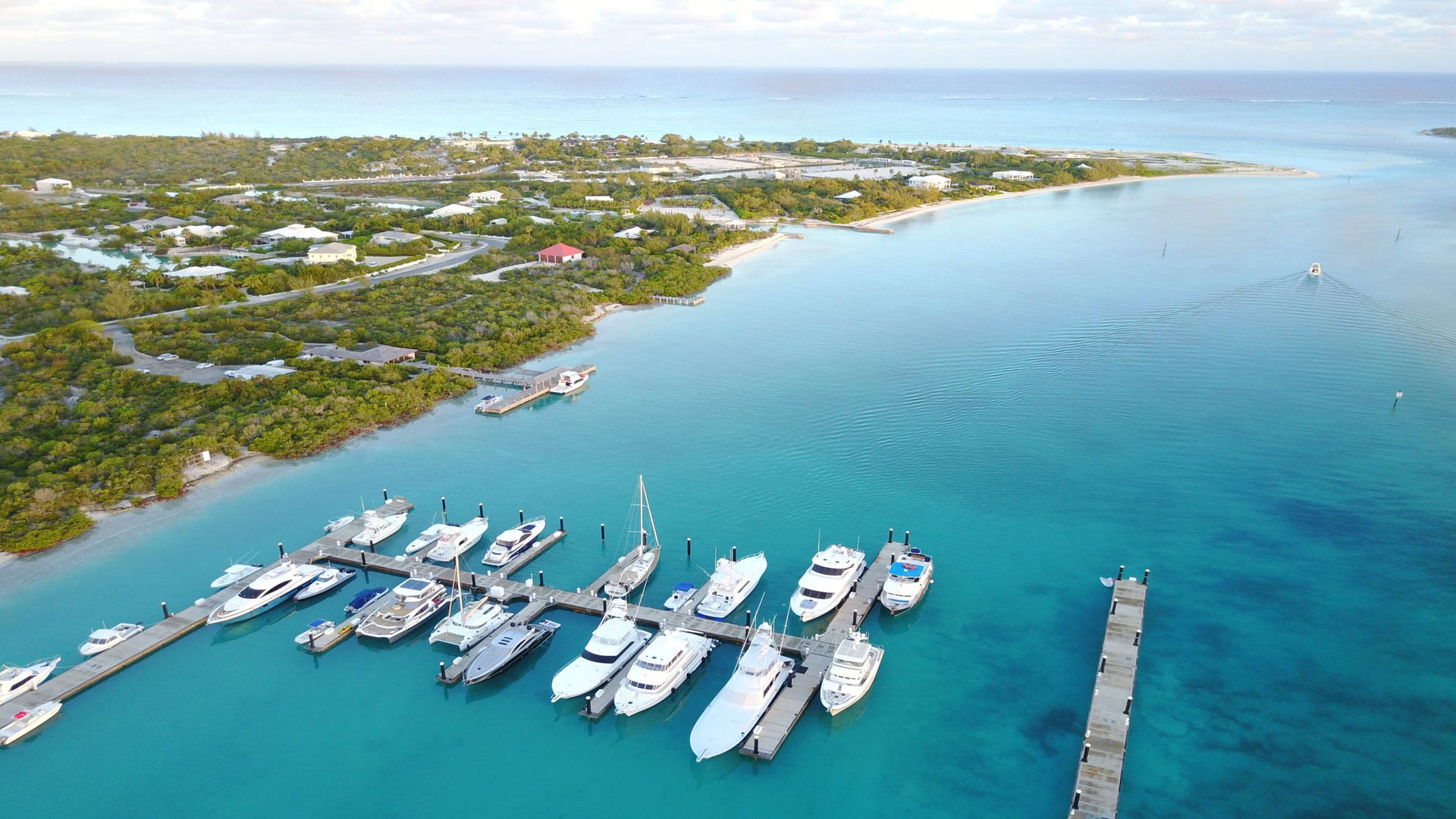 Turks And Caicos Yachts Background
