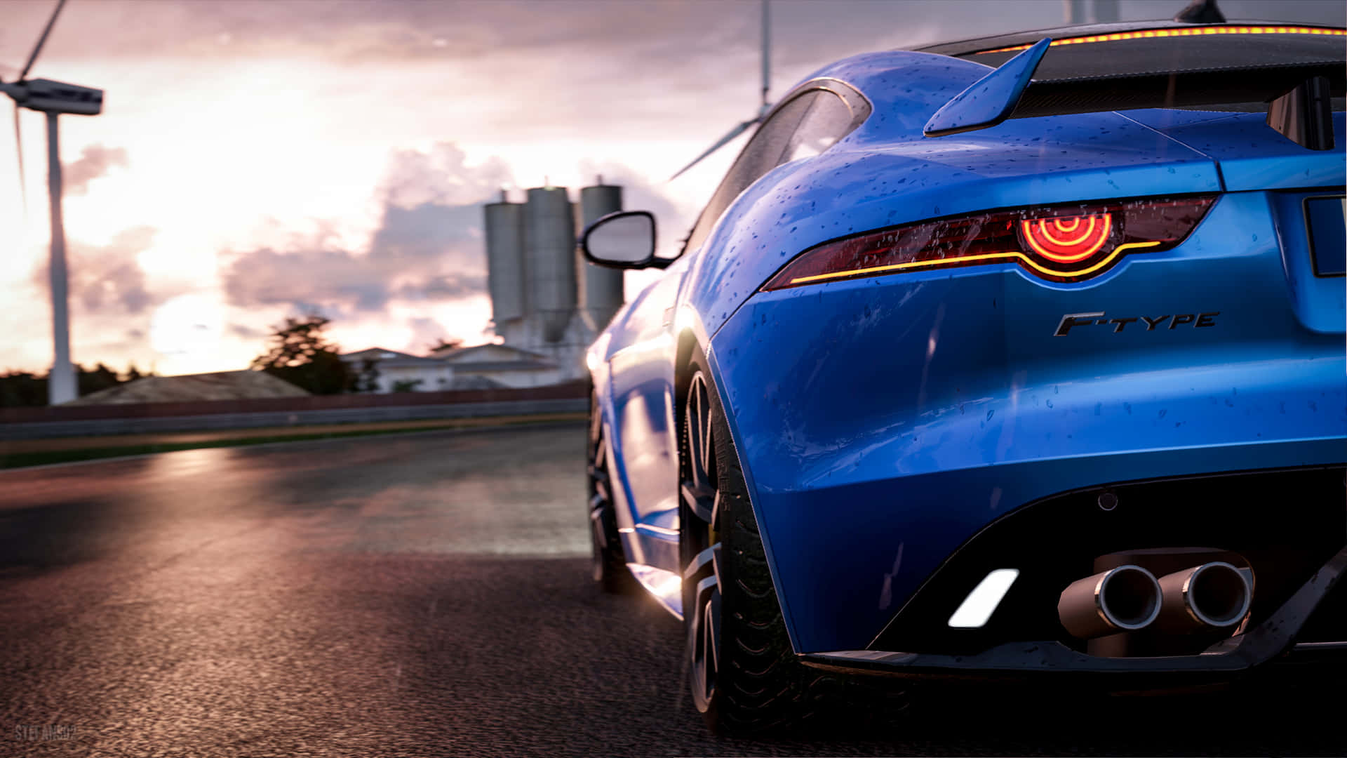 Turn Heads In A Shiny, Sports Car Background