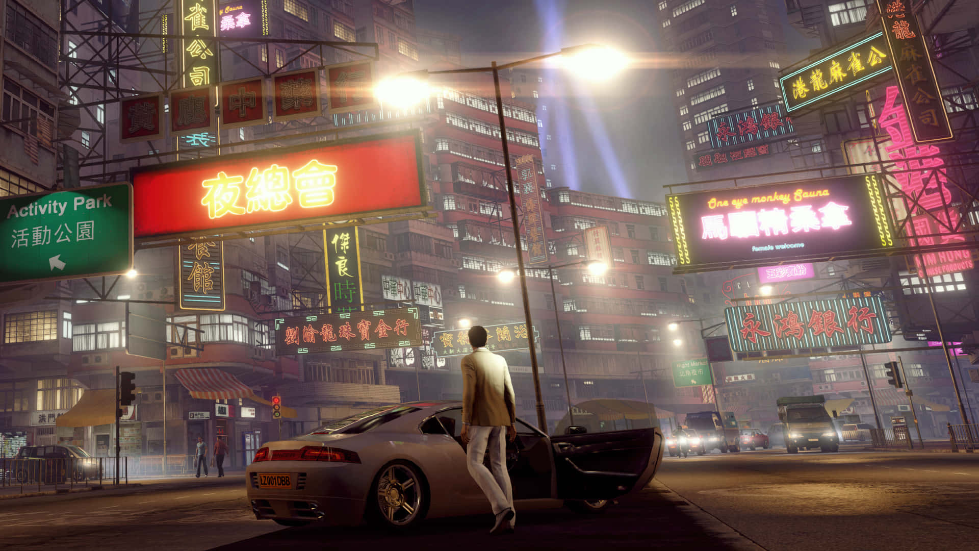 Turn The Streets Of Hong Kong Into Your Personal Playground In Sleeping Dogs 2 Background